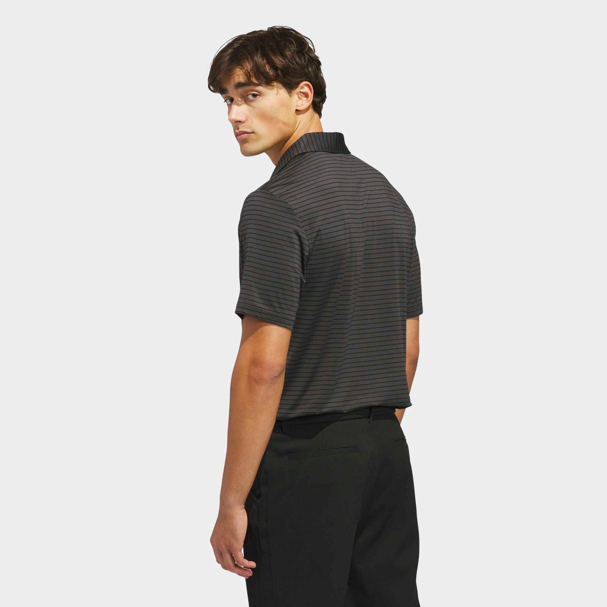 adidas Men's Performance Two-Color Stripe Golf Polo product image