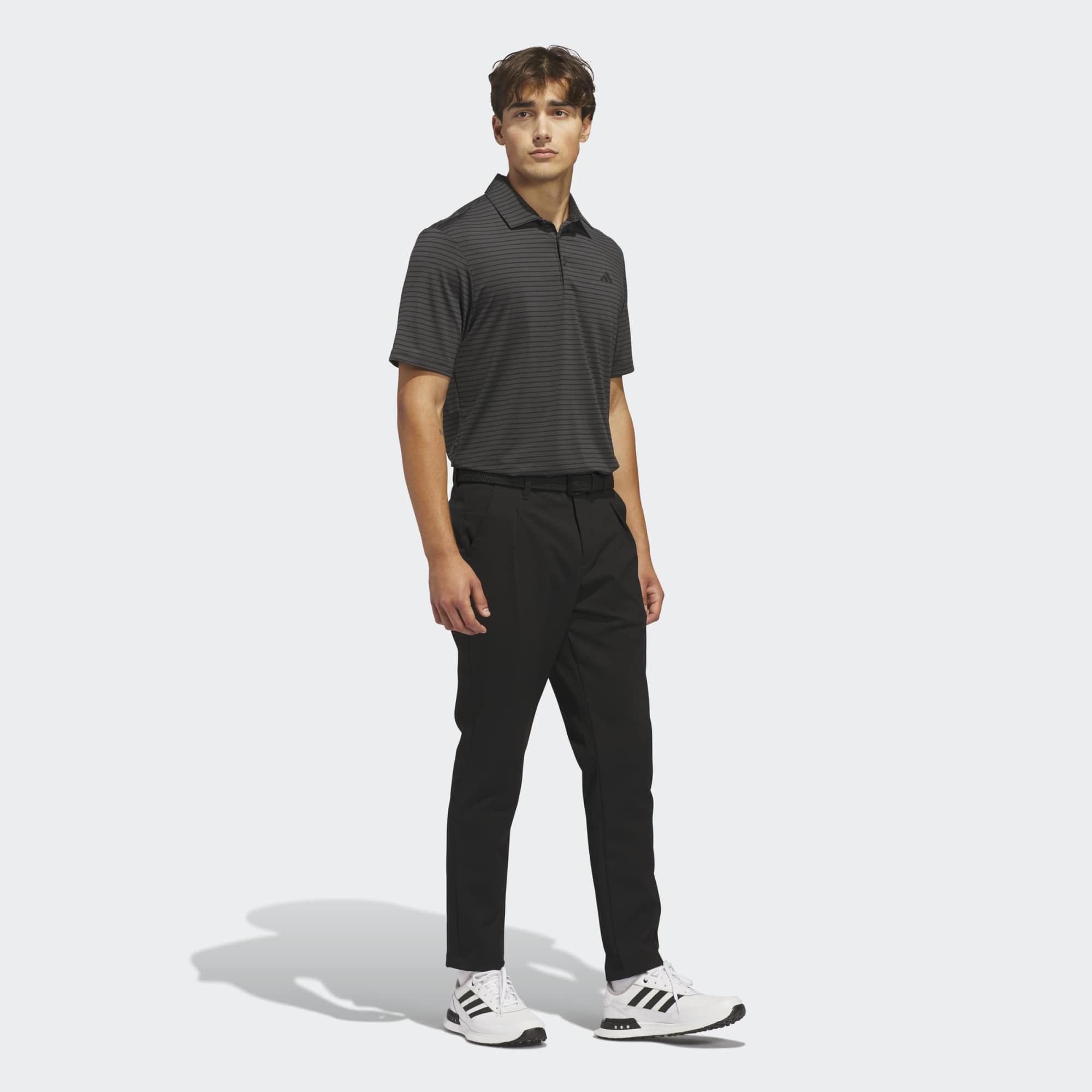 adidas Men's Performance Two-Color Stripe Golf Polo product image