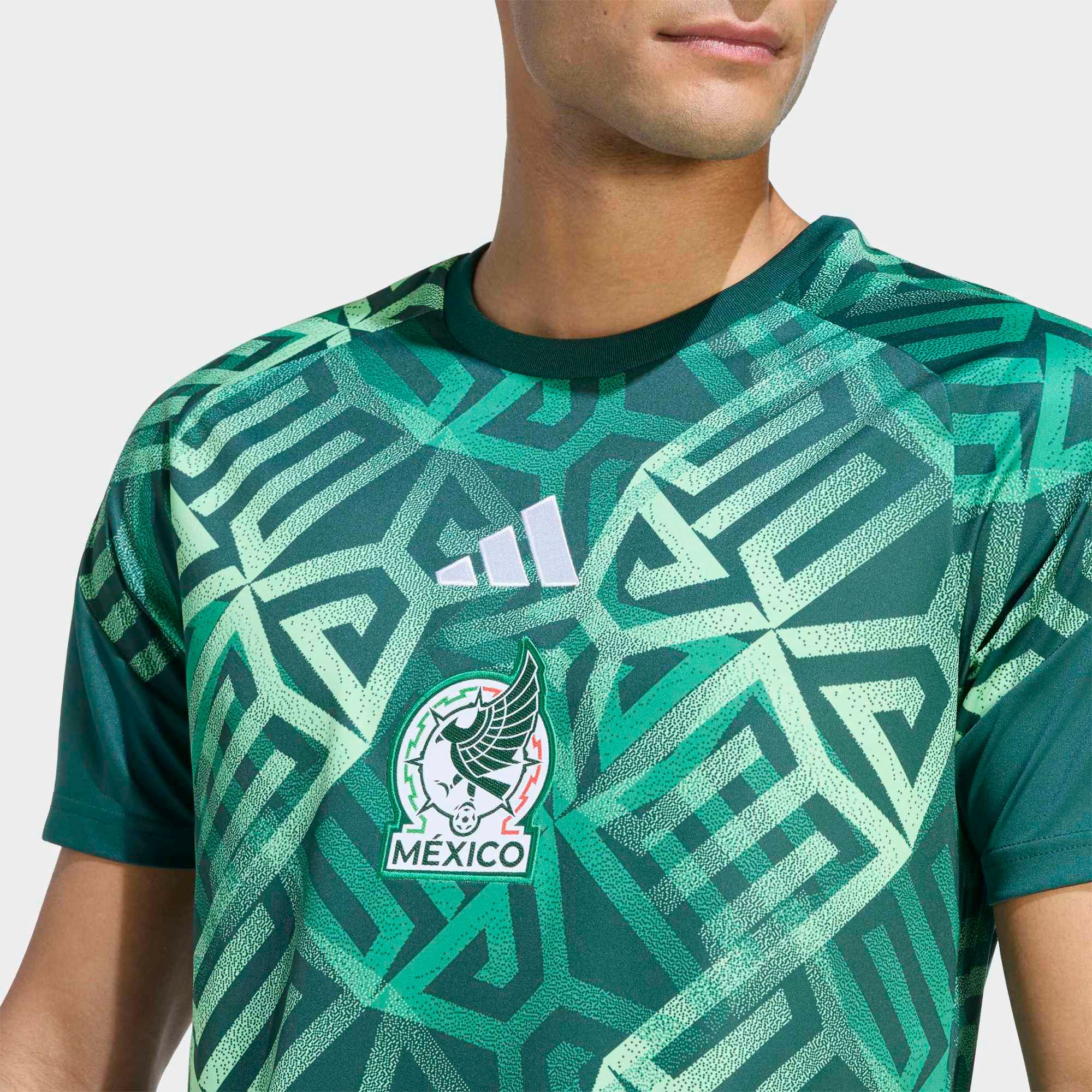 adidas Adult Mexico Green 2026 Home Prematch Jersey product image