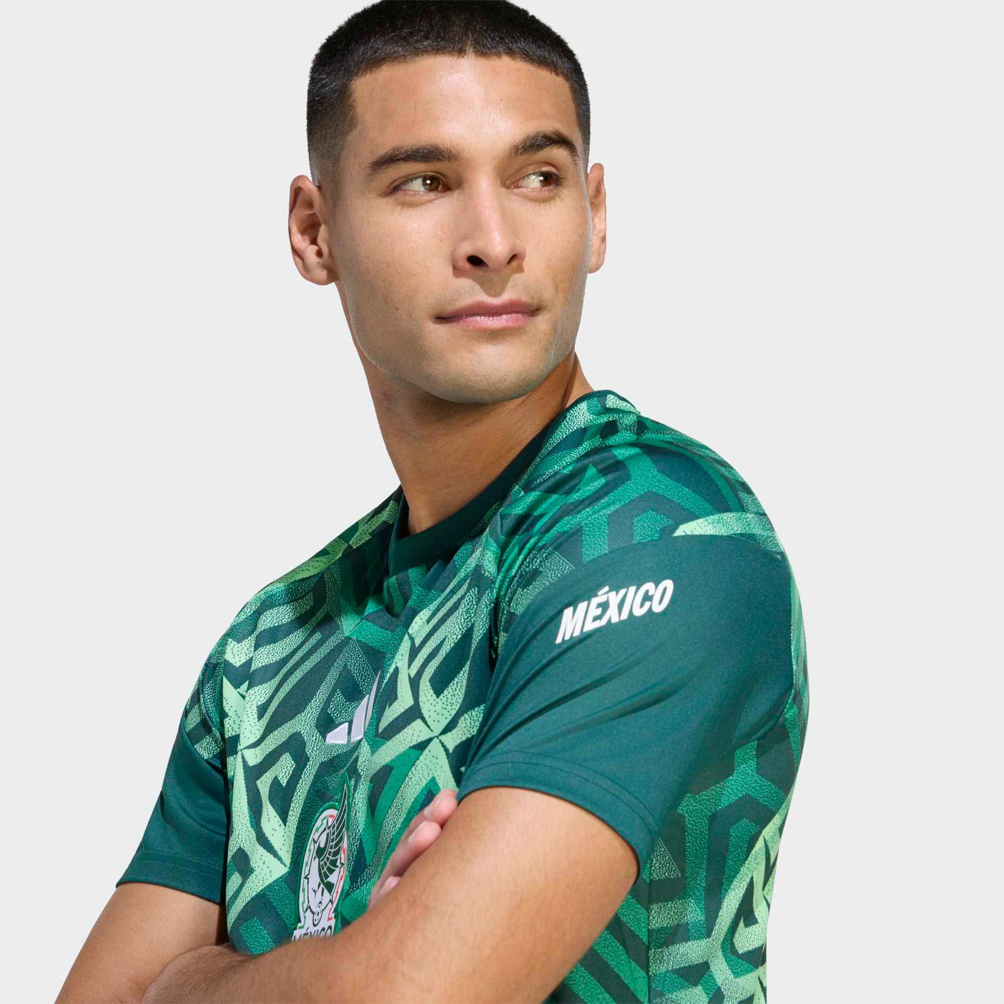 adidas Adult Mexico Green 2026 Home Prematch Jersey product image