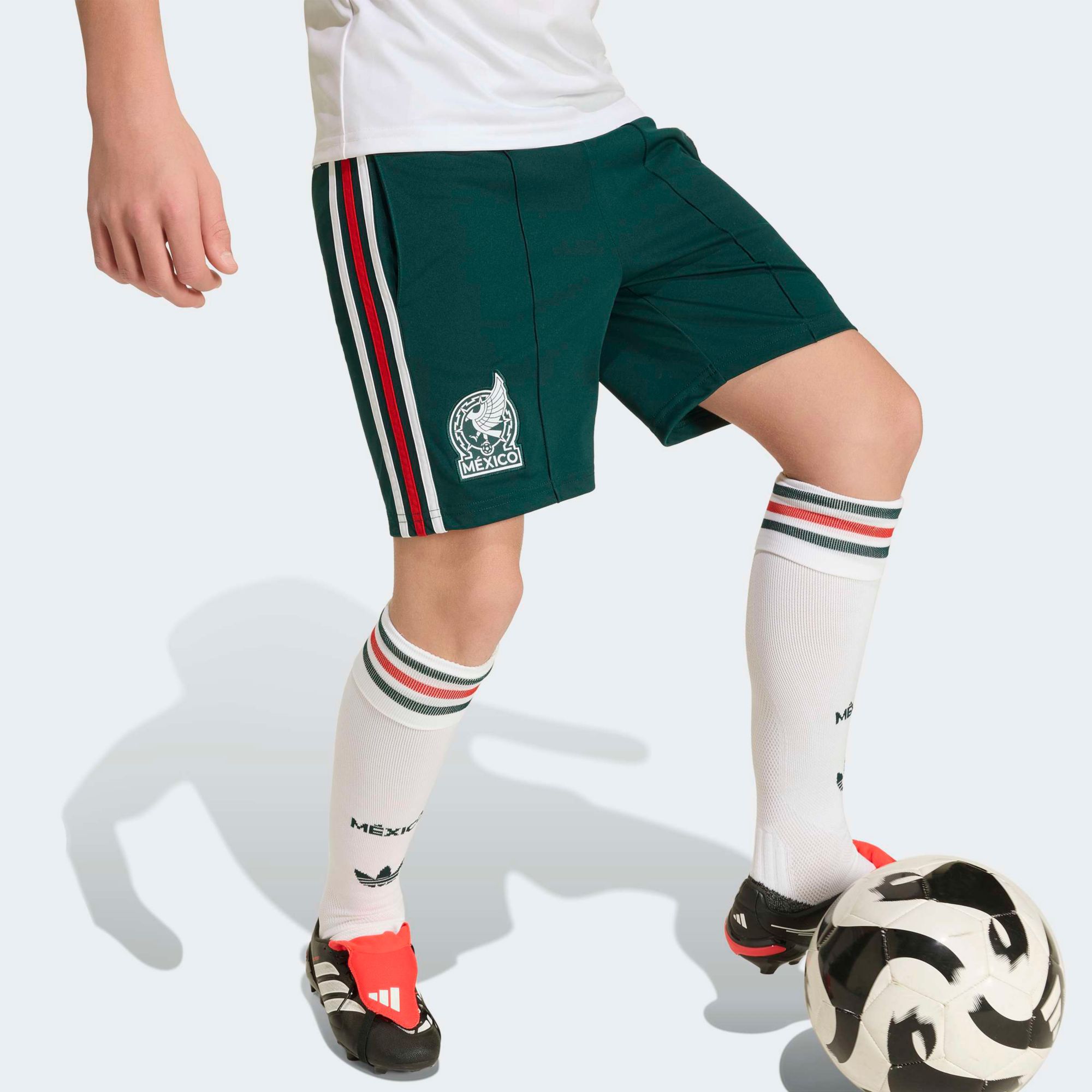 adidas Youth Mexico 2026 Away Replica Shorts product image