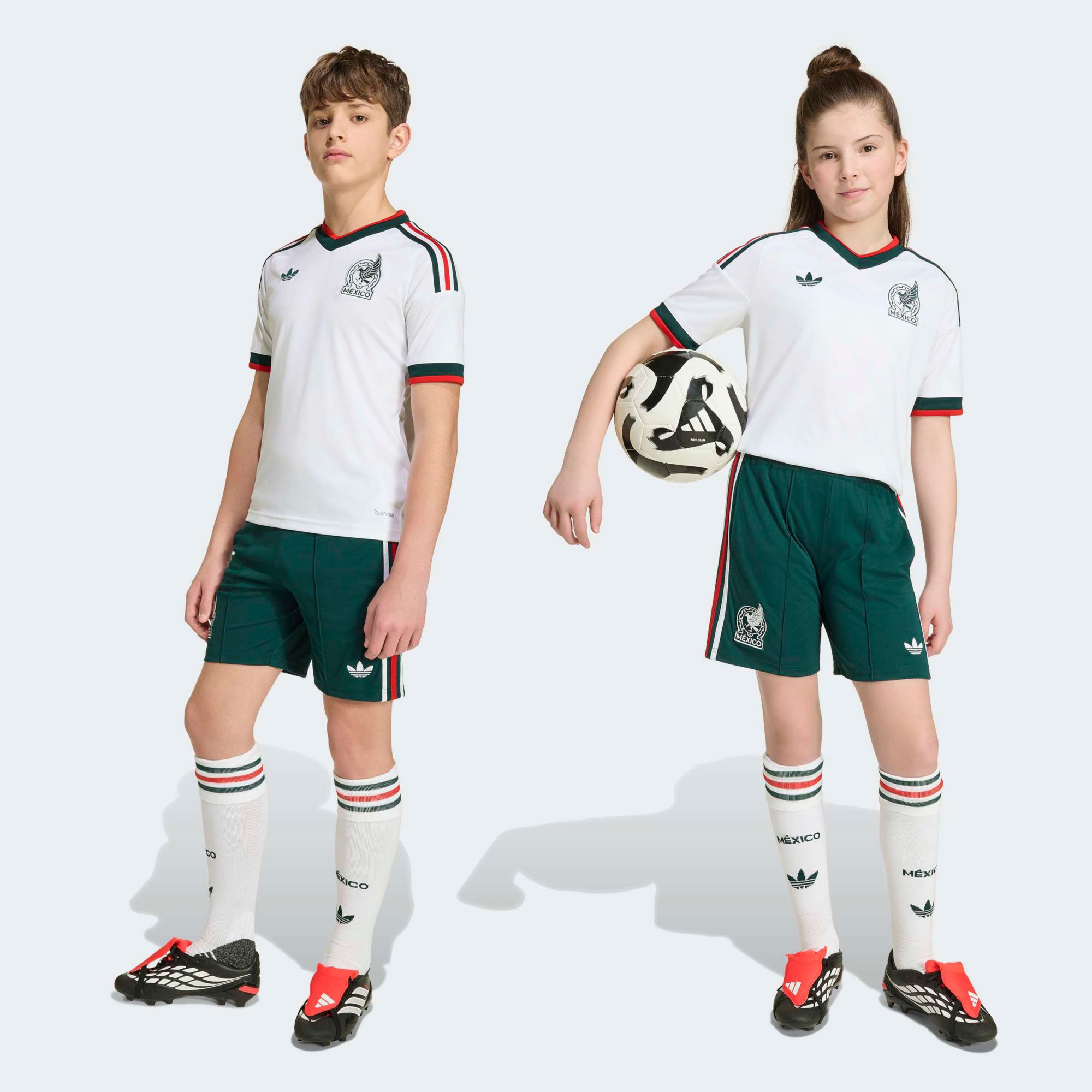 adidas Youth Mexico 2026 Away Replica Shorts product image