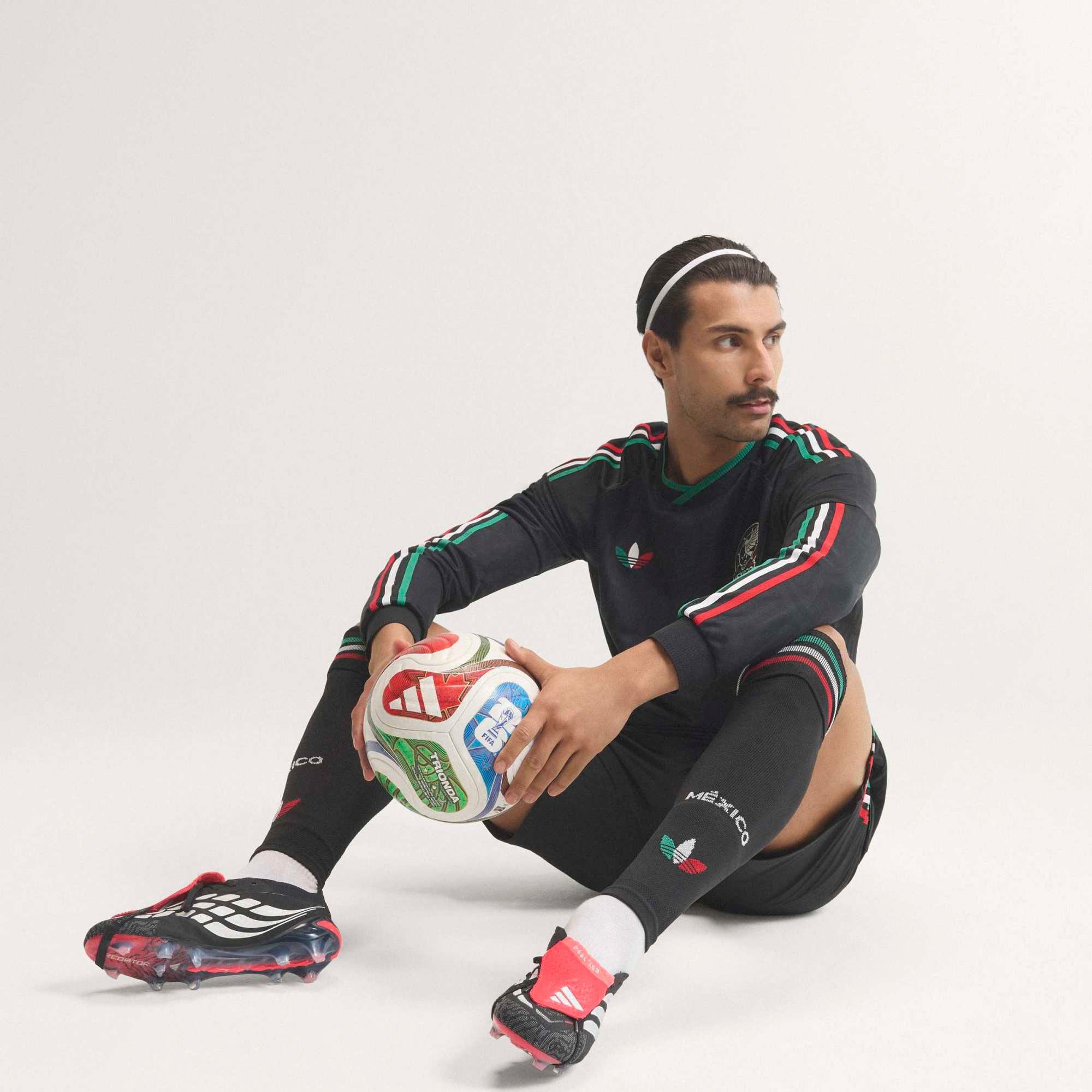 adidas Adult Mexico 2026 Third Long Sleeve Authentic Jersey product image