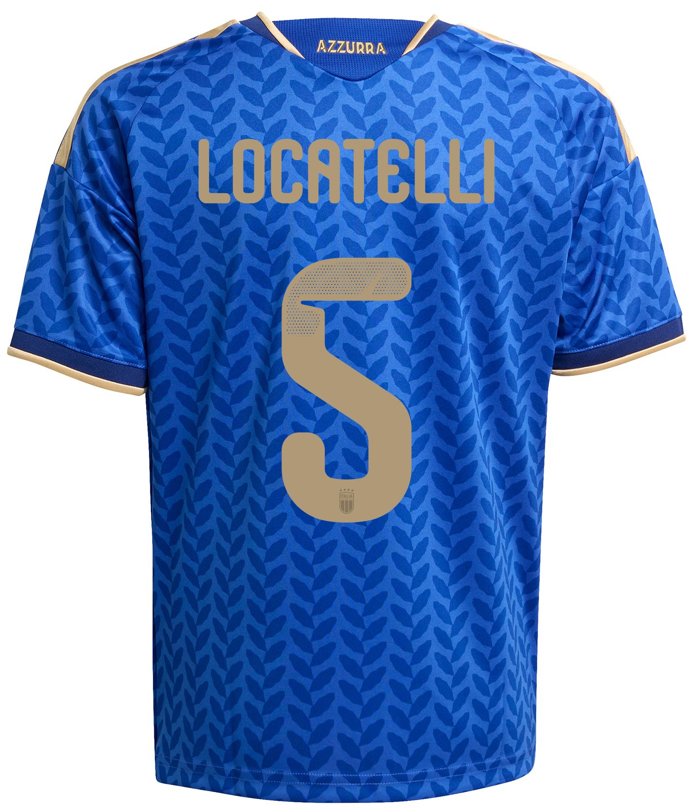 adidas Youth Italy Manuel Locatelli #5 2026 Home Replica Jersey product image