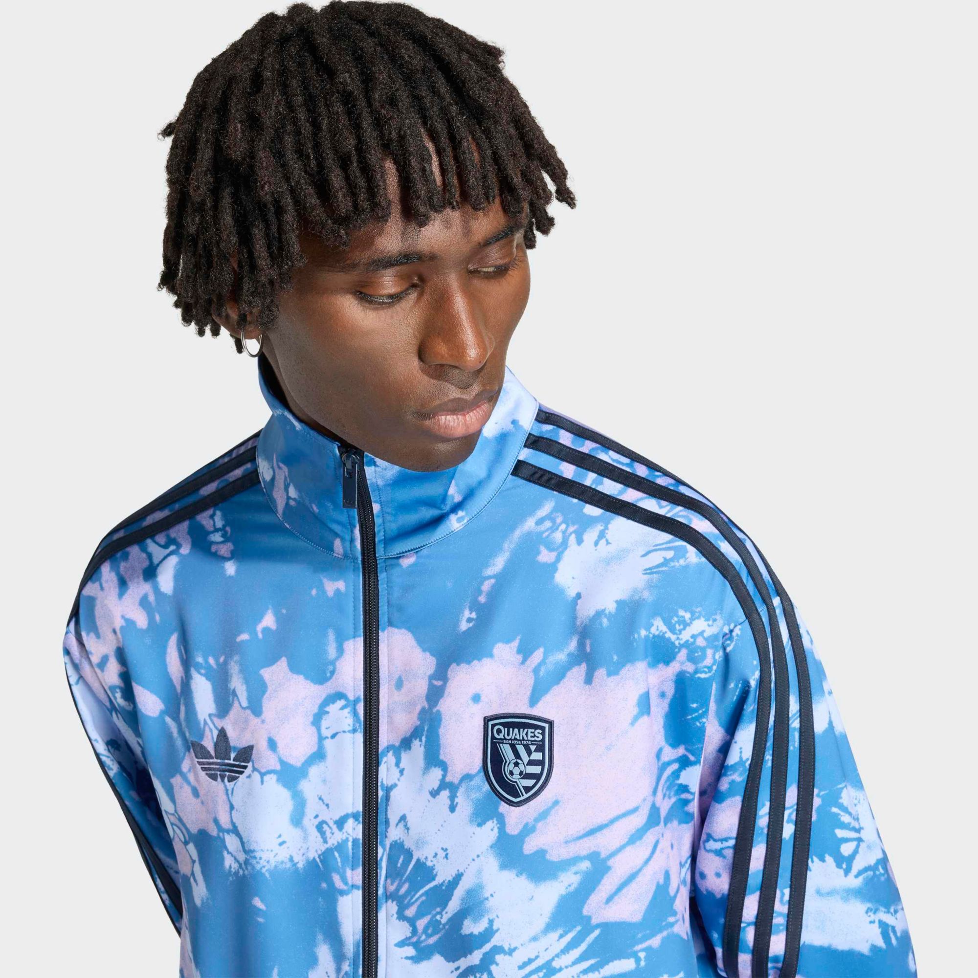 adidas Men's San Jose Earthquakes 2026 Culture Track Jacket product image