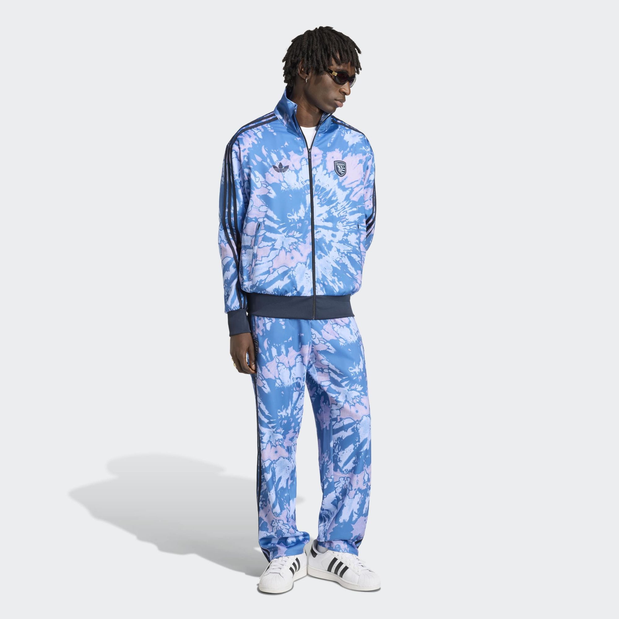 adidas Men's San Jose Earthquakes 2026 Culture Track Jacket product image