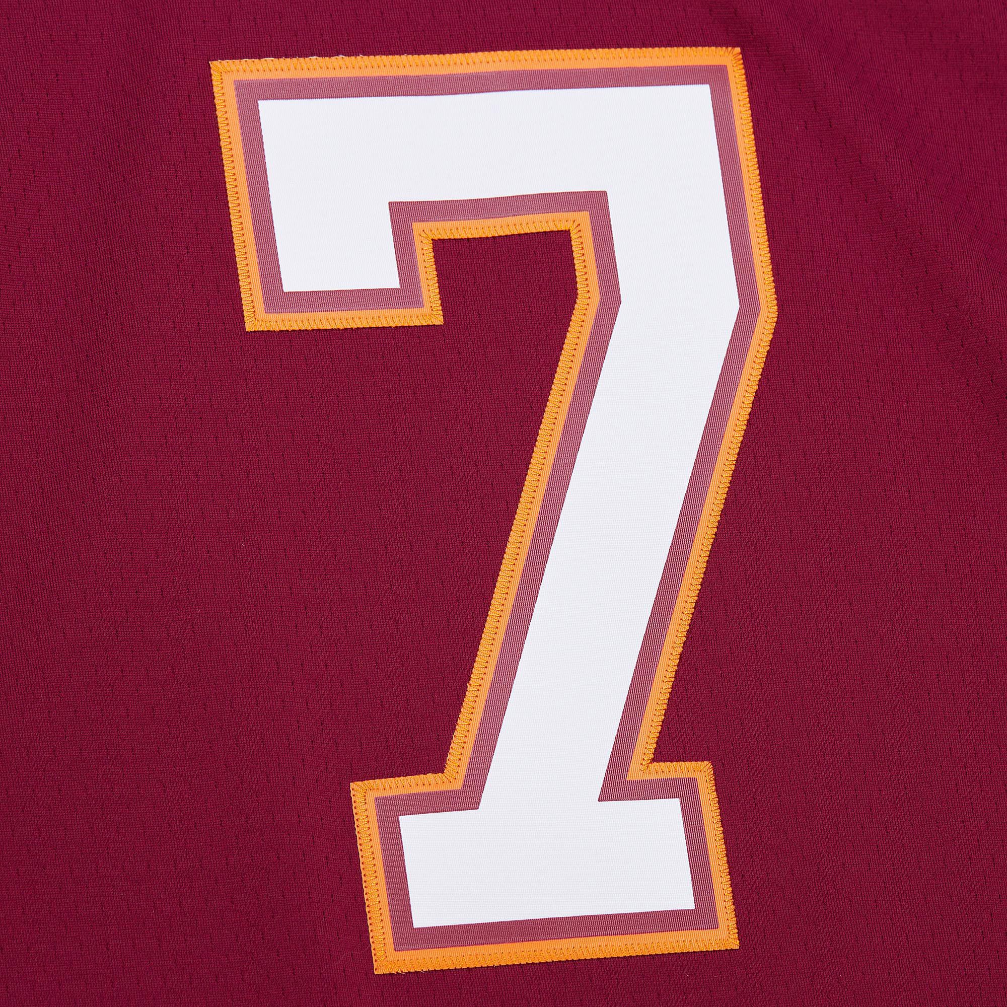 Mitchell & Ness Men's Virginia Tech Hokies Michael Vick #7 Maroon 2000 Replica Authentic Throwback Football Jersey product image