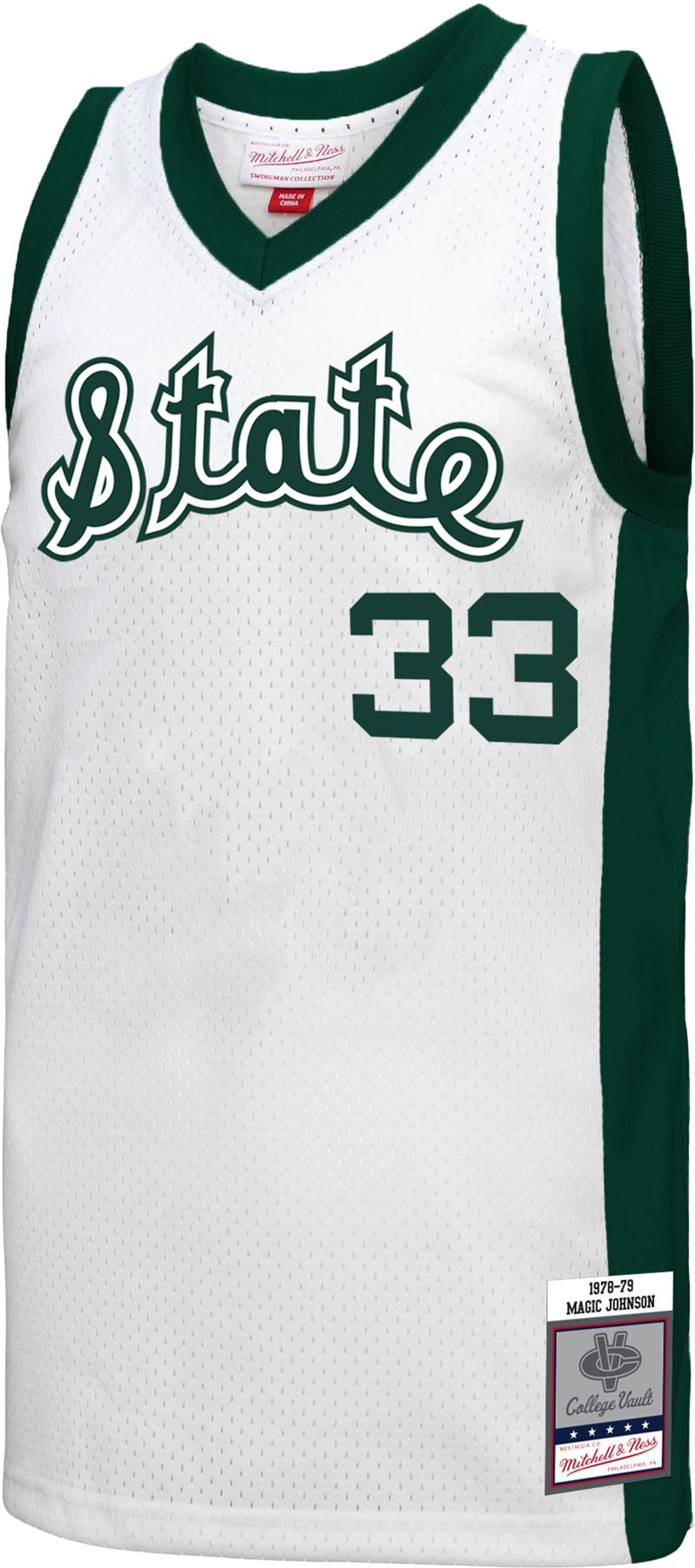 Magic johnson michigan state throwback jersey new arrivals