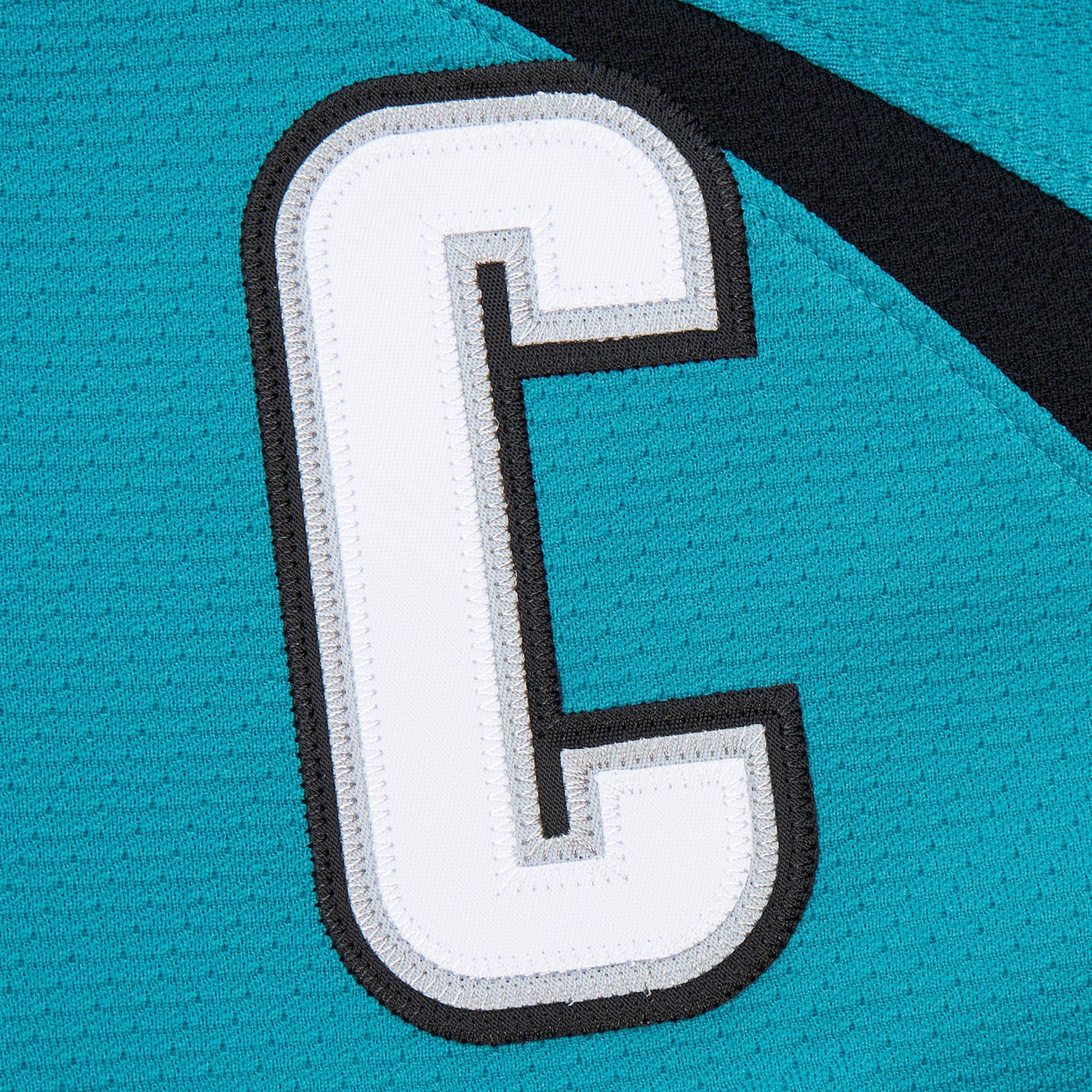 Mitchell & Ness Men's San Jose Sharks Owen Nolan #11 1999 Vintage Home Replica Jersey product image