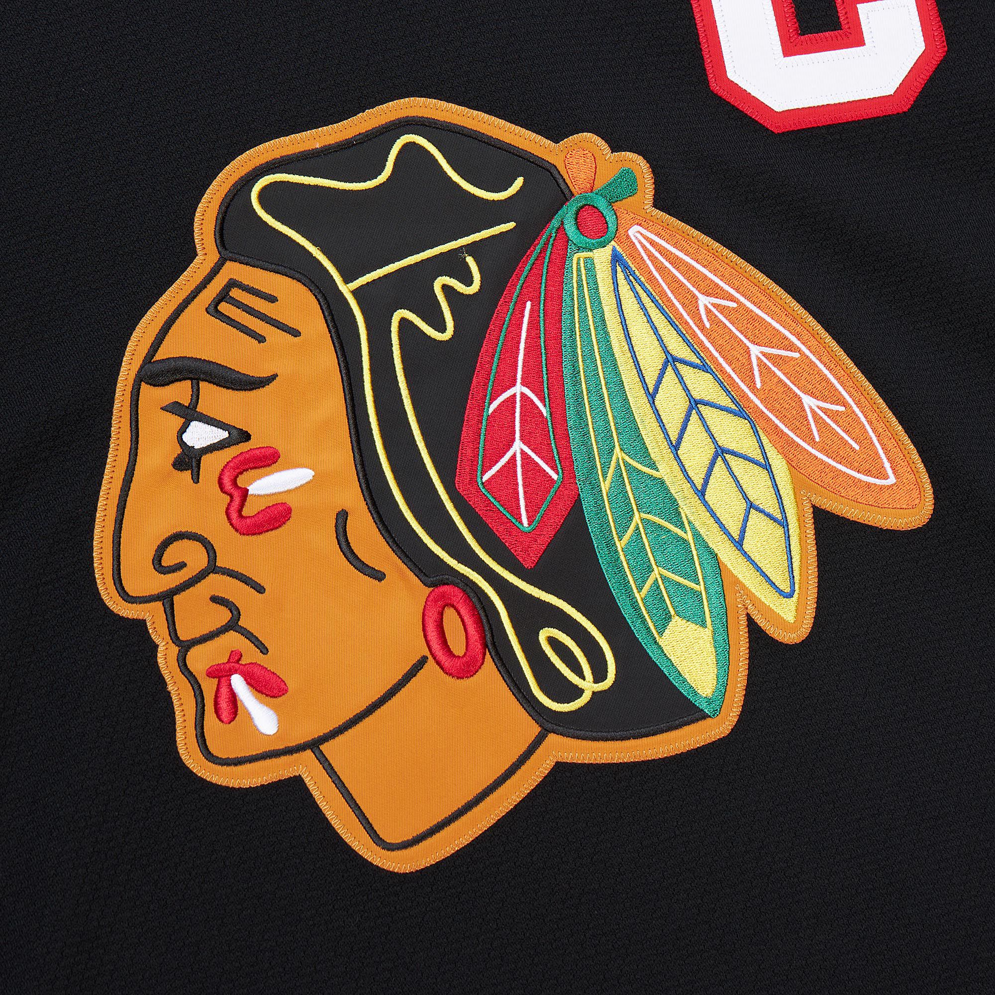 Mitchell & Ness Men's Chicago Blackhawks Chris Chelios #7 1997 Vintage Alternate Replica Jersey product image