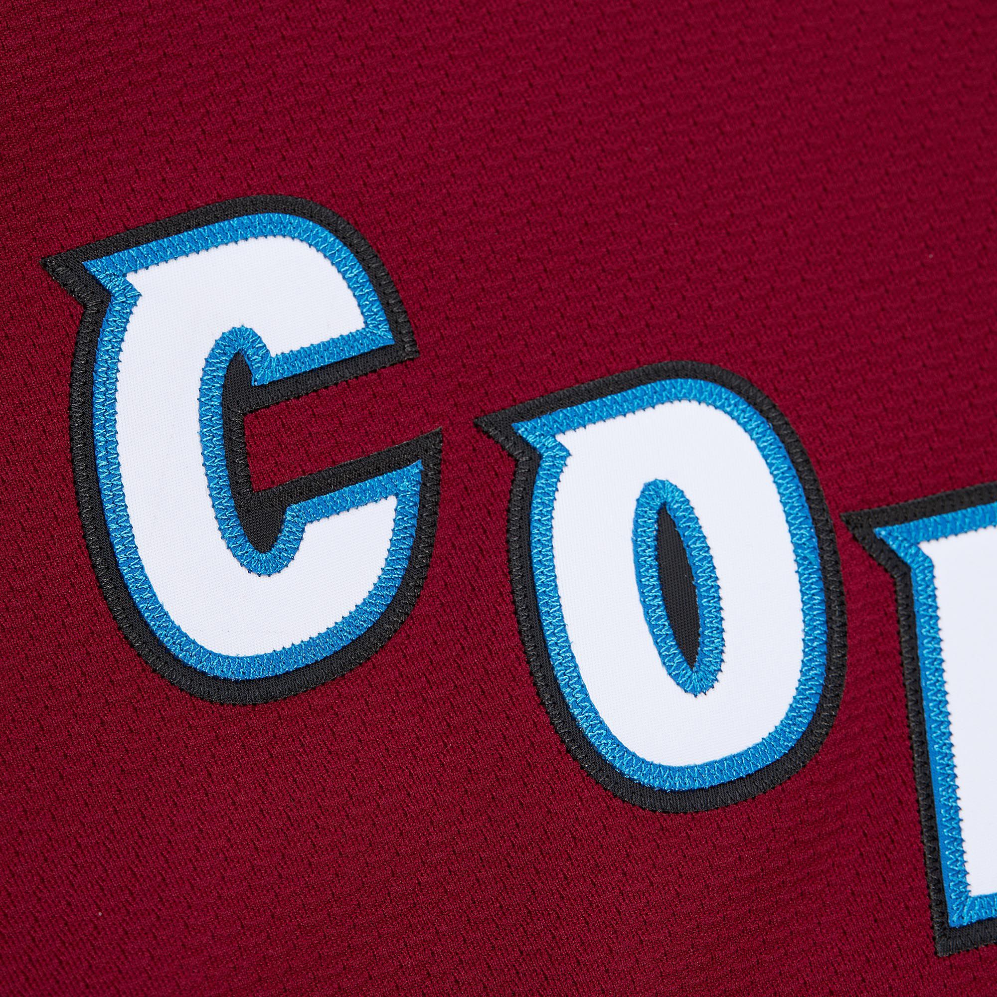 Mitchell & Ness Men's Colorado Avalanche Peter Forsberg #21 2001 Vintage Alternate Replica Jersey product image