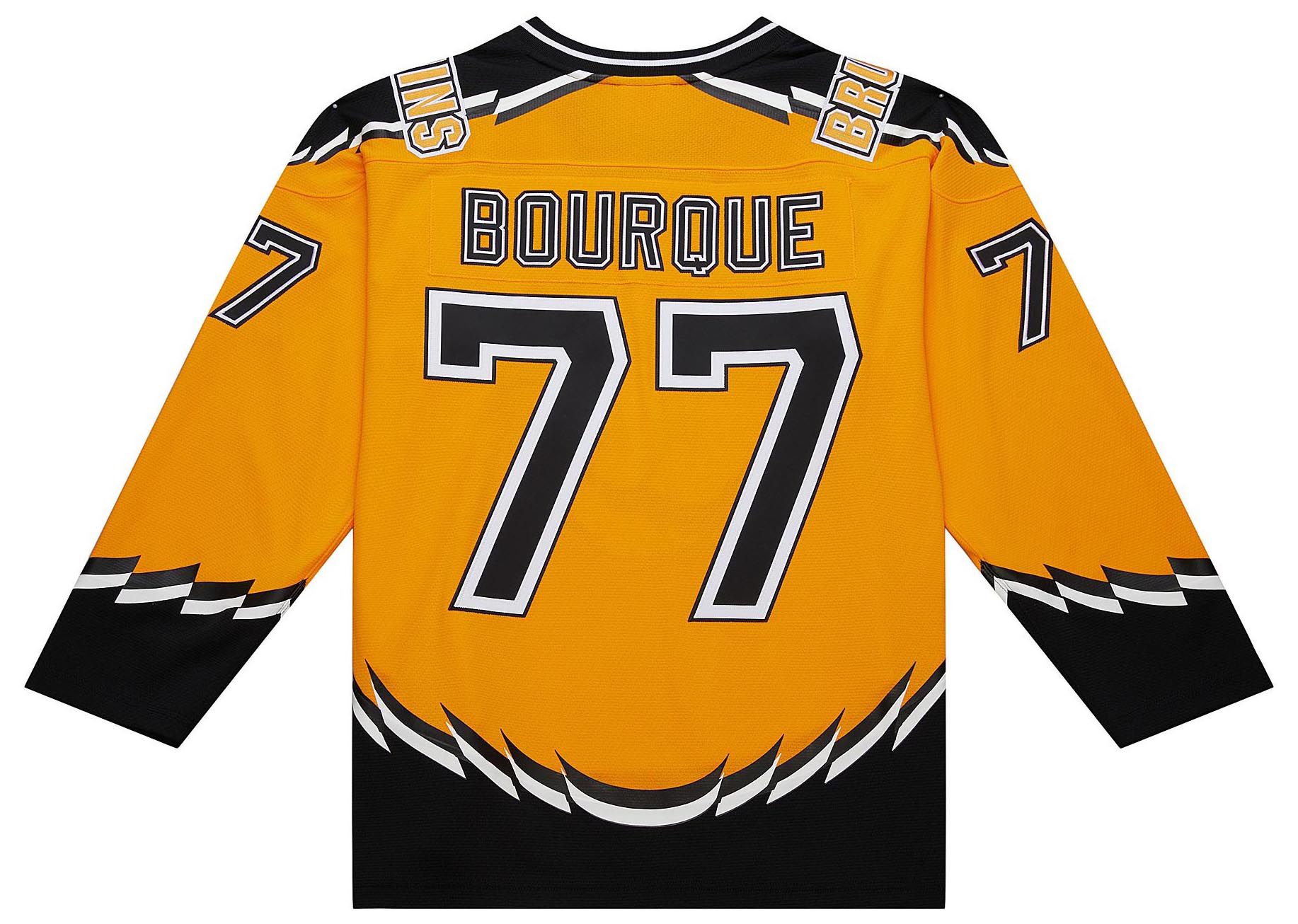 Mitchell & Ness Men's Boston Bruins Ray Bourque #77 1996 Vintage Alternate Replica Jersey product image