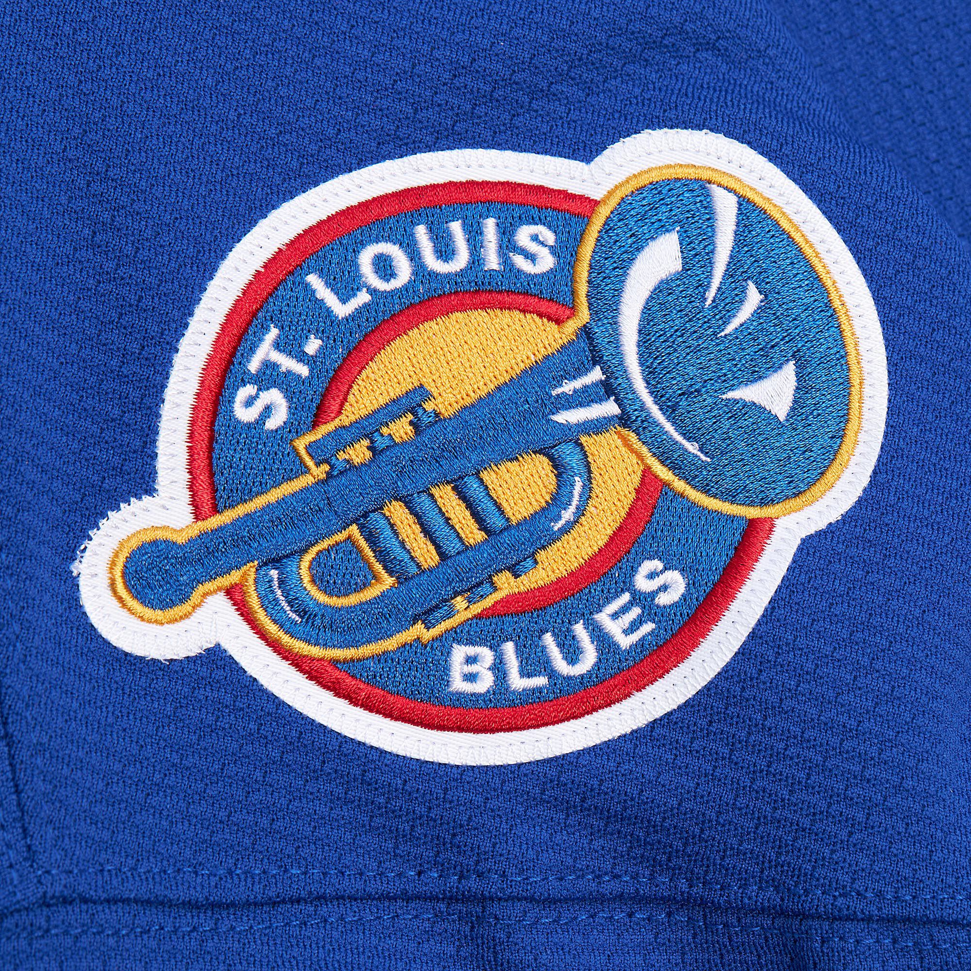 Mitchell & Ness Men's St. Louis Blues Wayne Gretzky #99 1995 Blue Power Play Vintage Replica Jersey product image