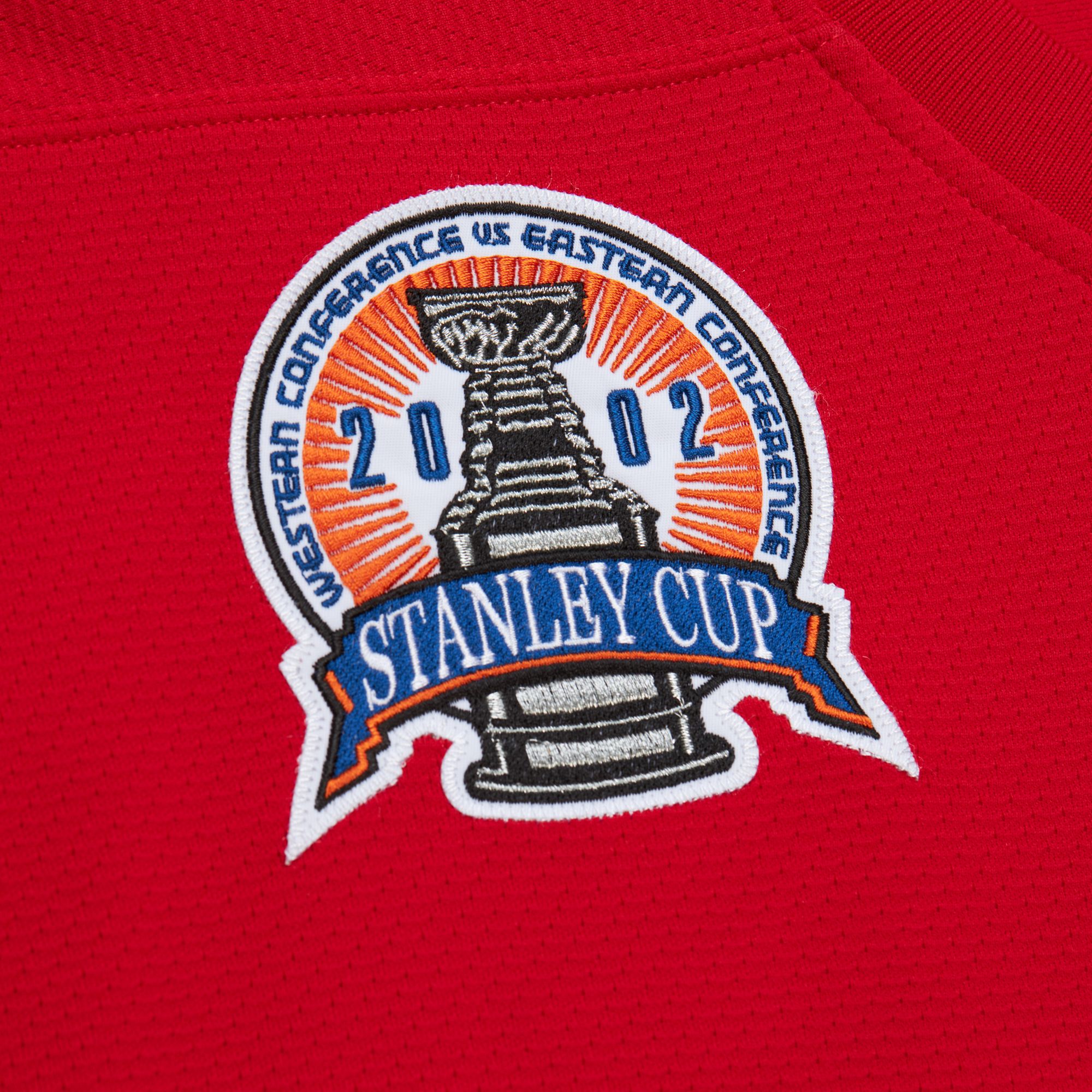 Mitchell & Ness Men's Detroit Red Wings Nicklas Lidstrom #5 2001 Vintage Home Replica Jersey product image