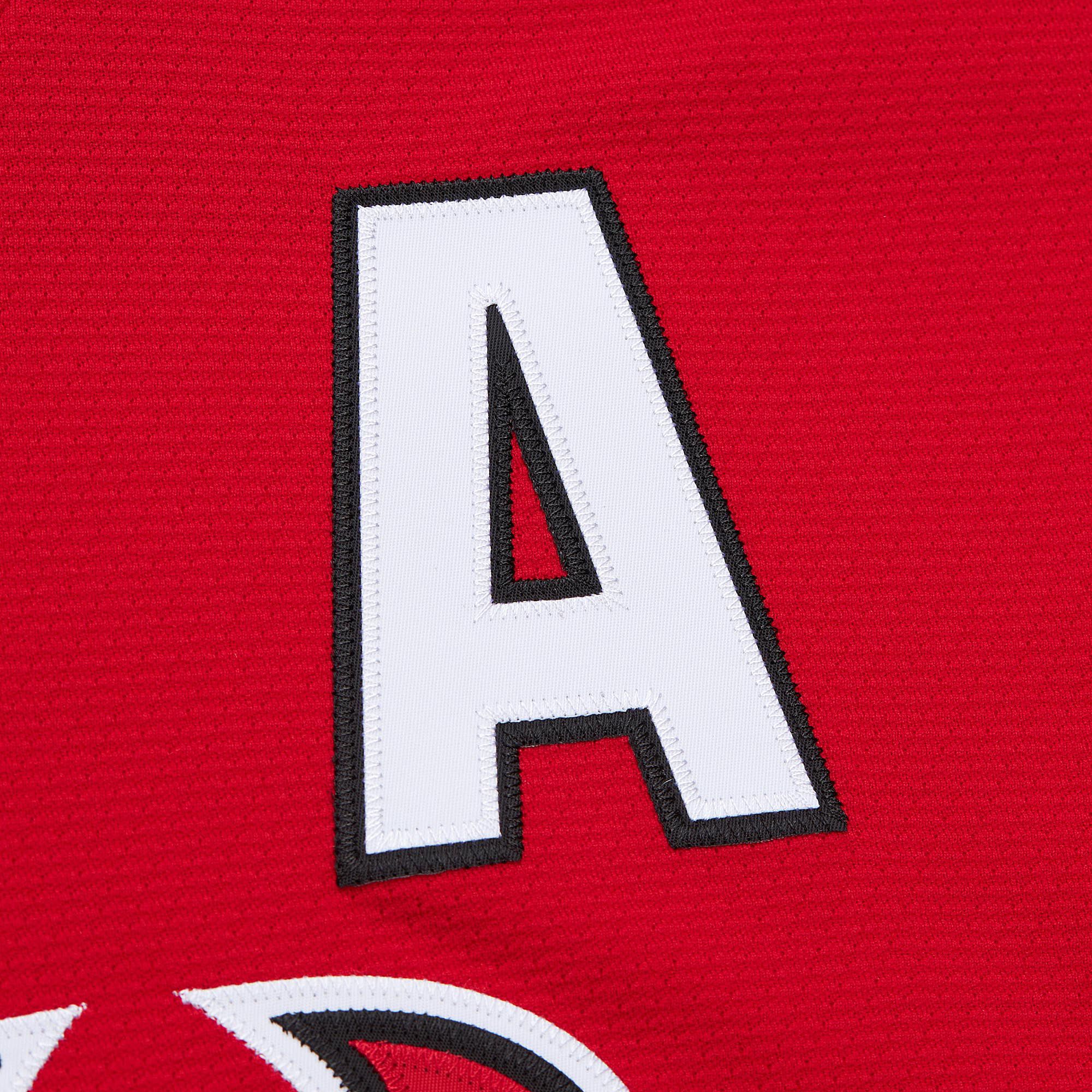 Mitchell & Ness Men's New Jersey Devils Scott Niedermayer #27 2002 Red Power Play Vintage Replica Jersey product image