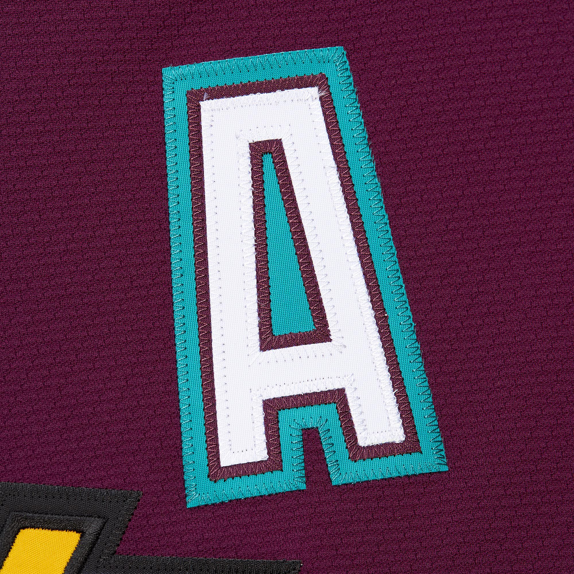 Mitchell & Ness Men's Anaheim Ducks Teemu Selanne #8 1996 Vintage Home Replica Jersey product image