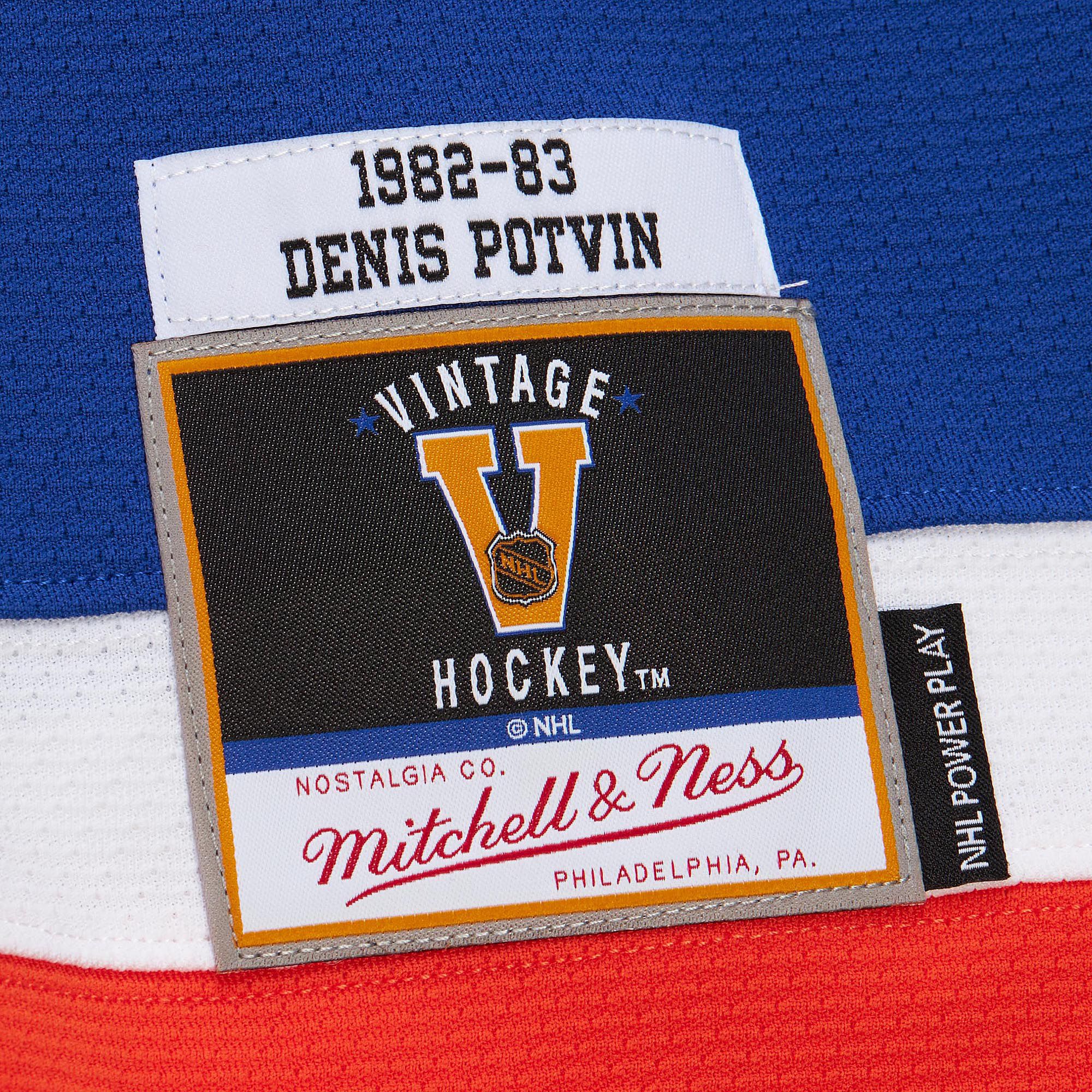 Mitchell & Ness Men's New York Islanders Denis Potvin #5 1982 Vintage Alternate Replica Jersey product image