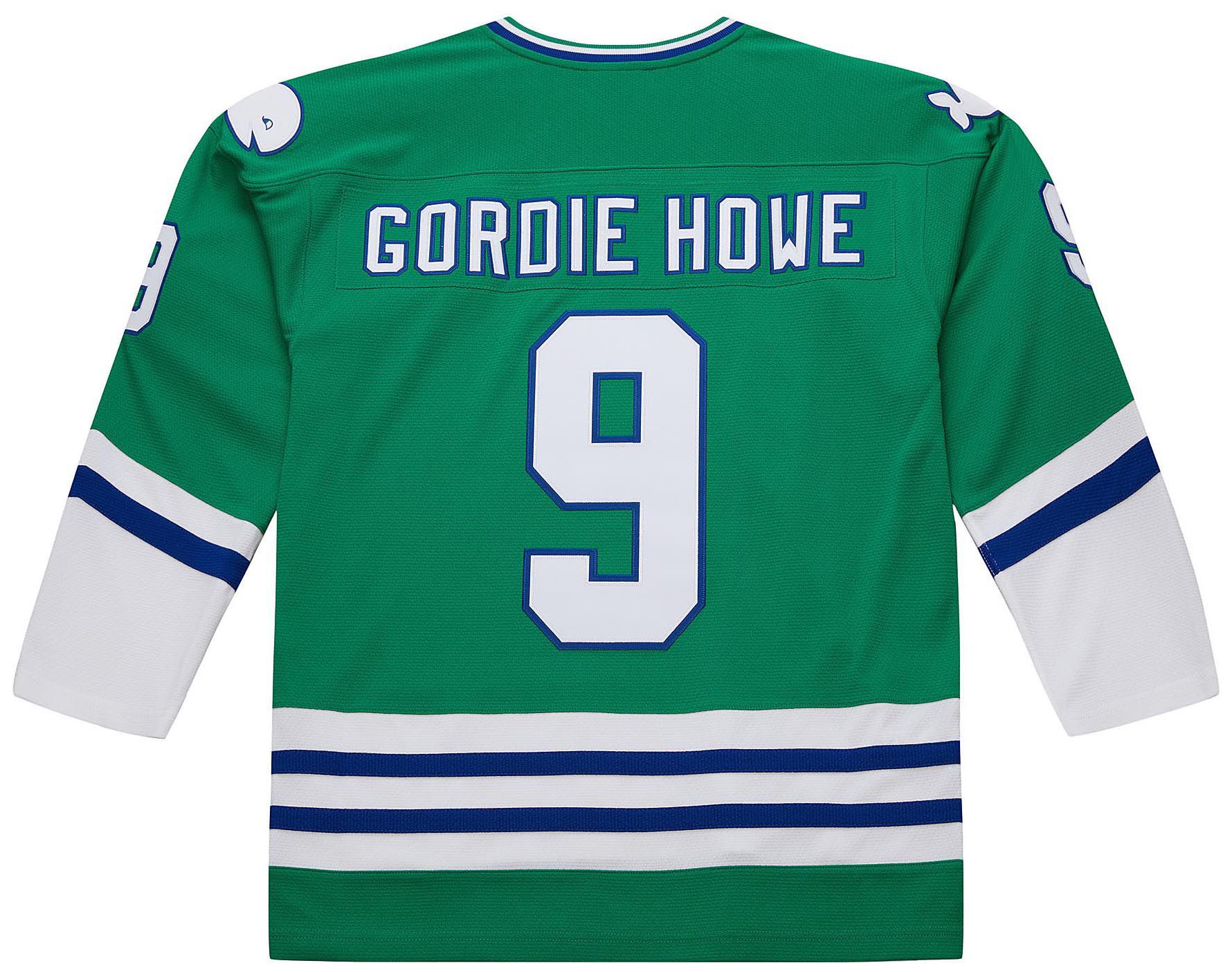 Mitchell & Ness Men's Hartford Whalers Gordie Howe #9 1979 Vintage Home Replica Jersey product image