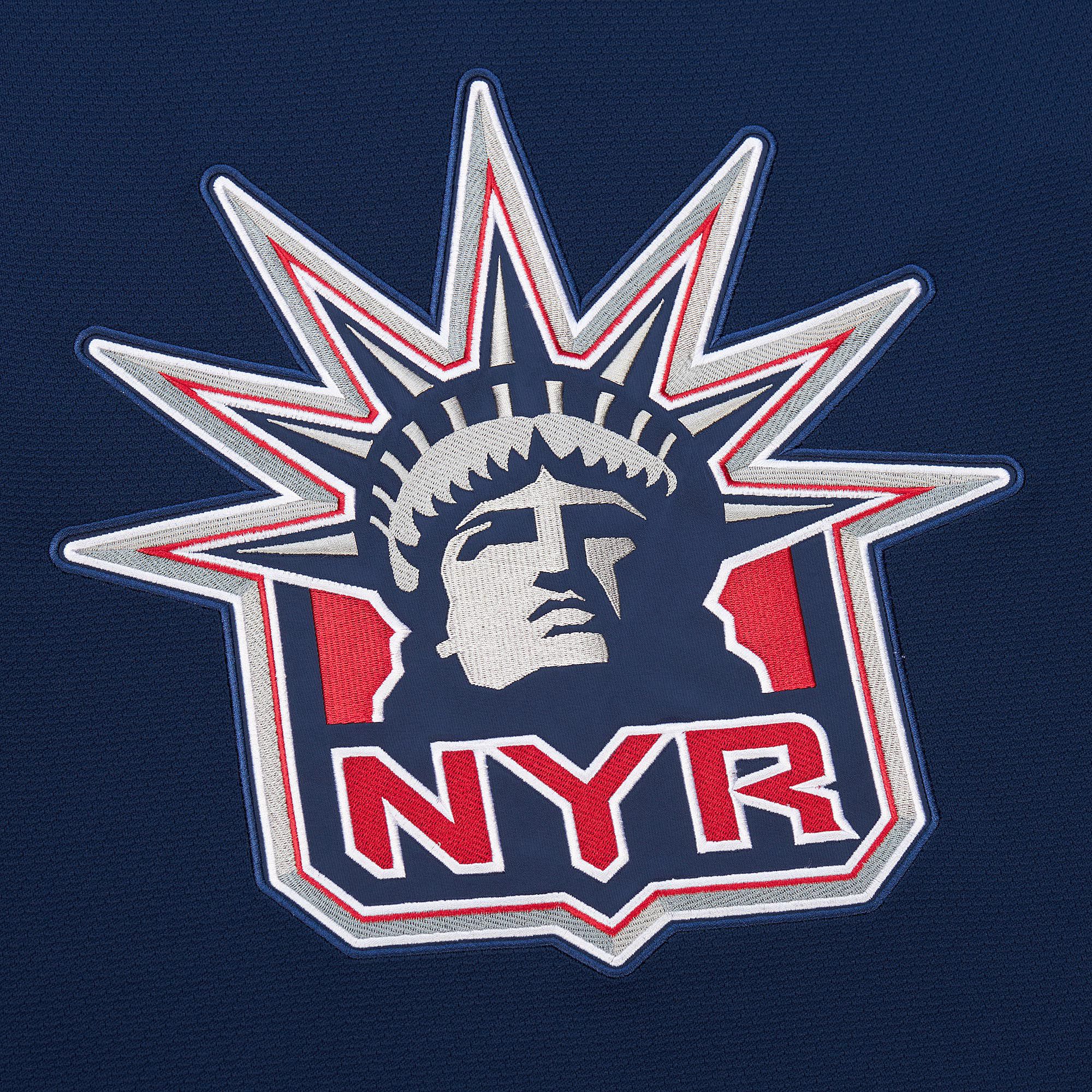 Mitchell & Ness Men's New York Rangers Wayne Gretzky #99 1996 Navy Power Play Vintage Replica Jersey product image