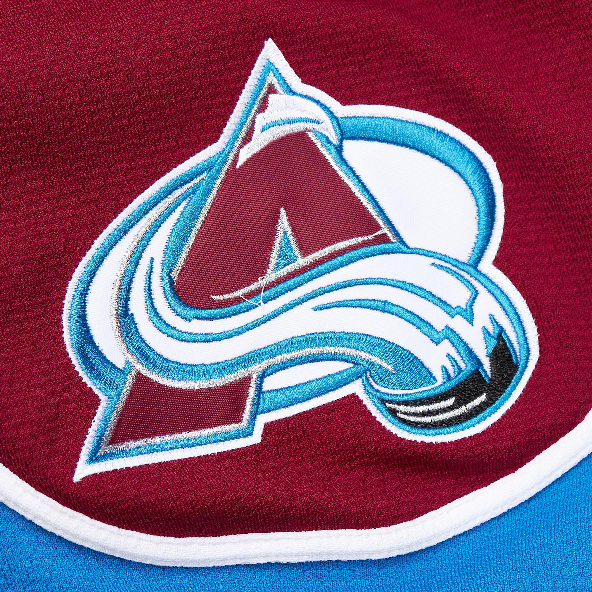 Mitchell & Ness Men's Colorado Avalanche Nathan MacKinnon #29 2013 Blue Power Play Vintage Replica Jersey product image