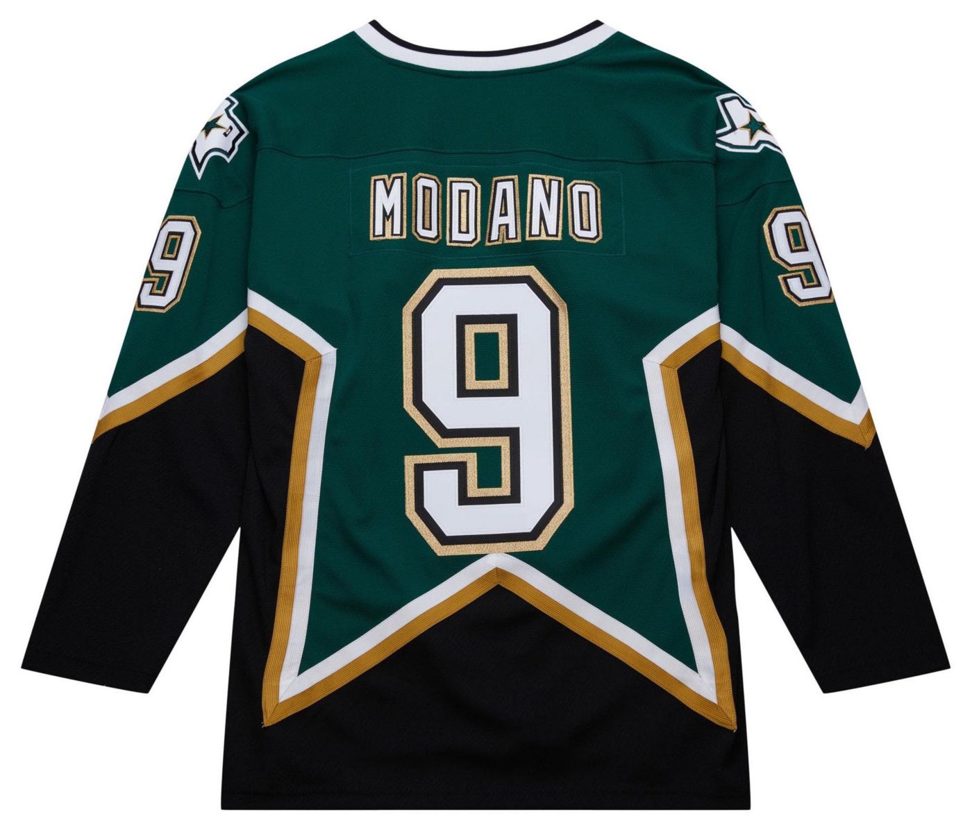 Mitchell Ness Men s Dallas Stars Mike Modano 9 1998 Vintage Alternate Replica Jersey Dick s Sporting Goods