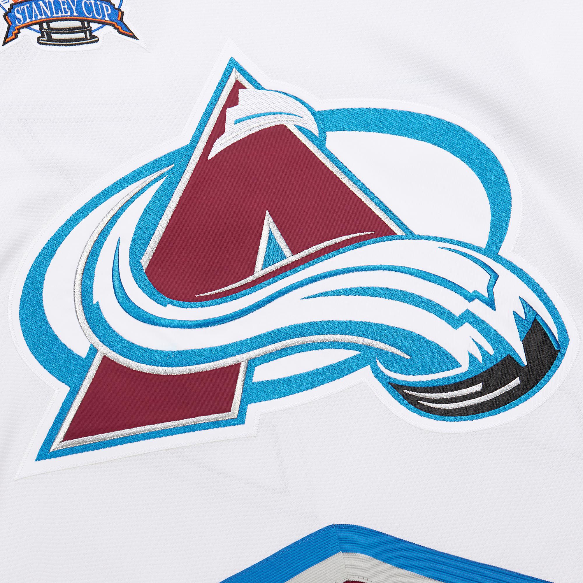 Mitchell & Ness Men's Colorado Avalanche Patrick Roy #19 2000 Vintage Away Replica Jersey product image