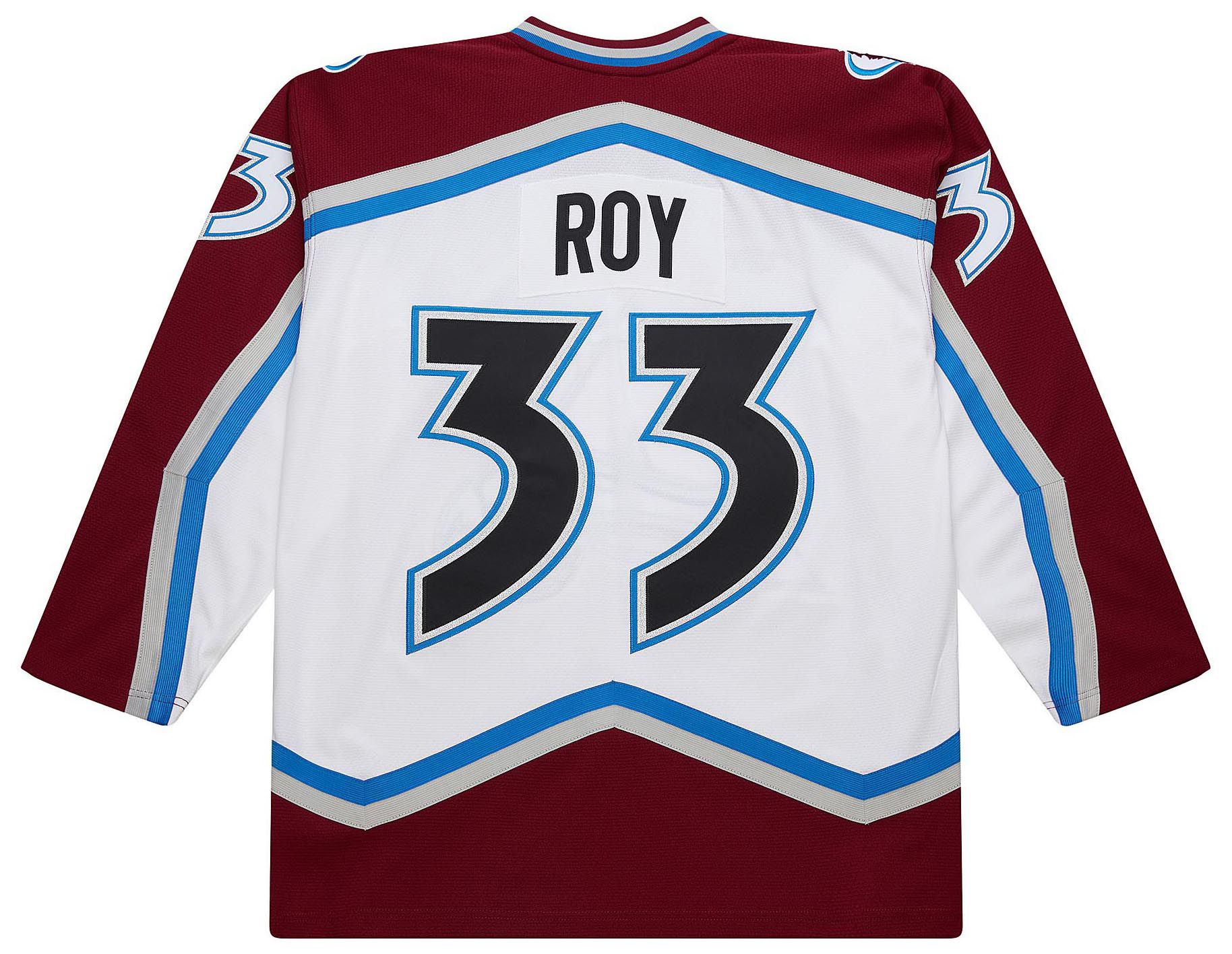 Mitchell & Ness Men's Colorado Avalanche Patrick Roy #19 2000 Vintage Away Replica Jersey product image