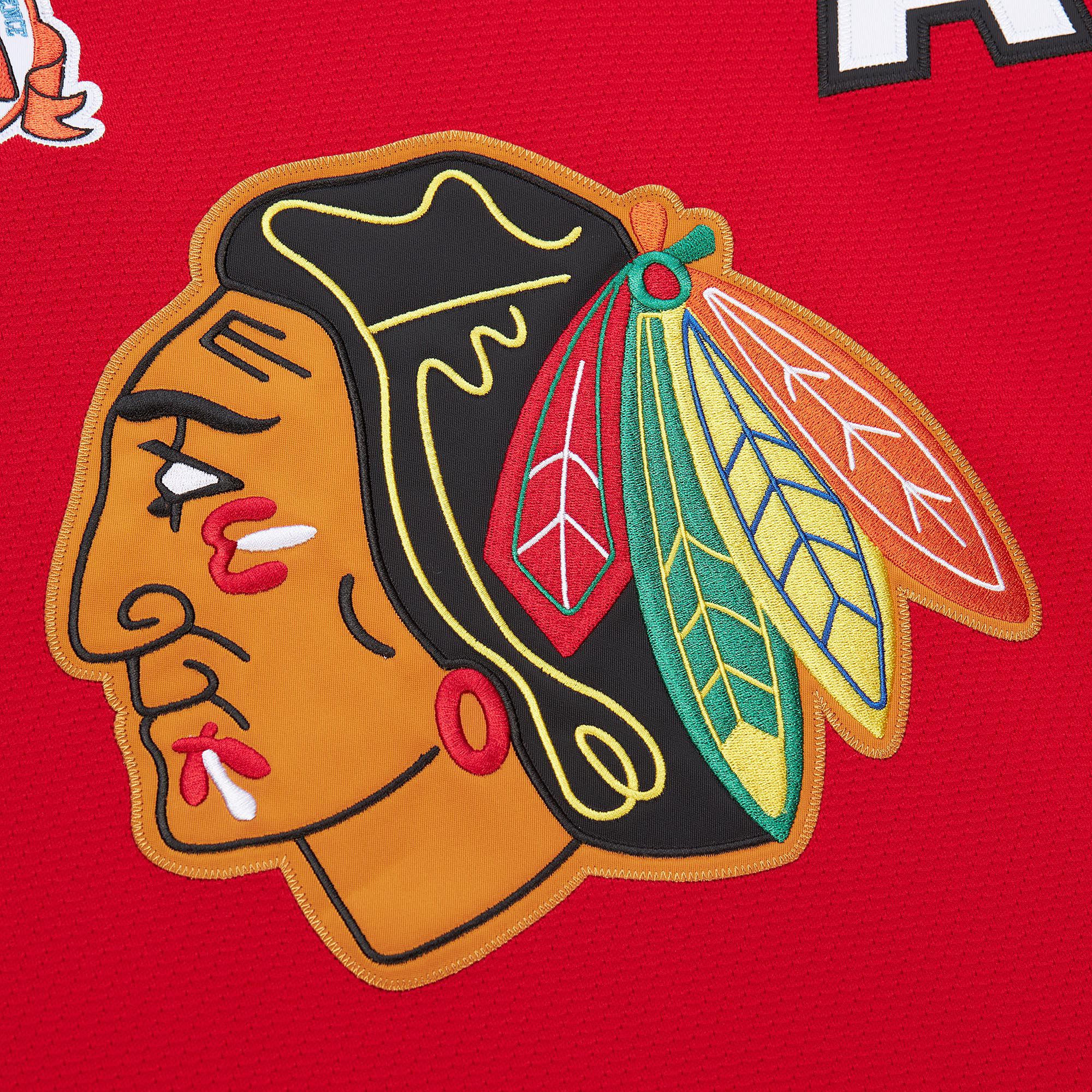 Mitchell & Ness Men's Chicago Blackhawks Chris Chelios #7 1991 Vintage Home Replica Jersey product image