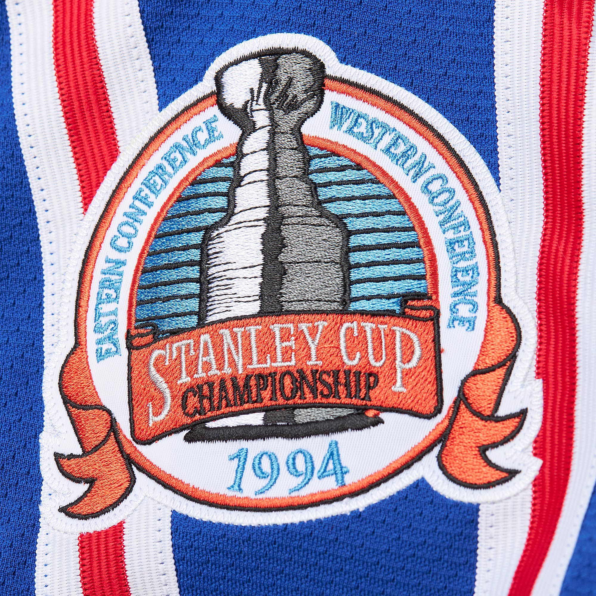 Mitchell & Ness Men's New York Rangers Brian Leetch #2 1993 Vintage Away Replica Jersey product image