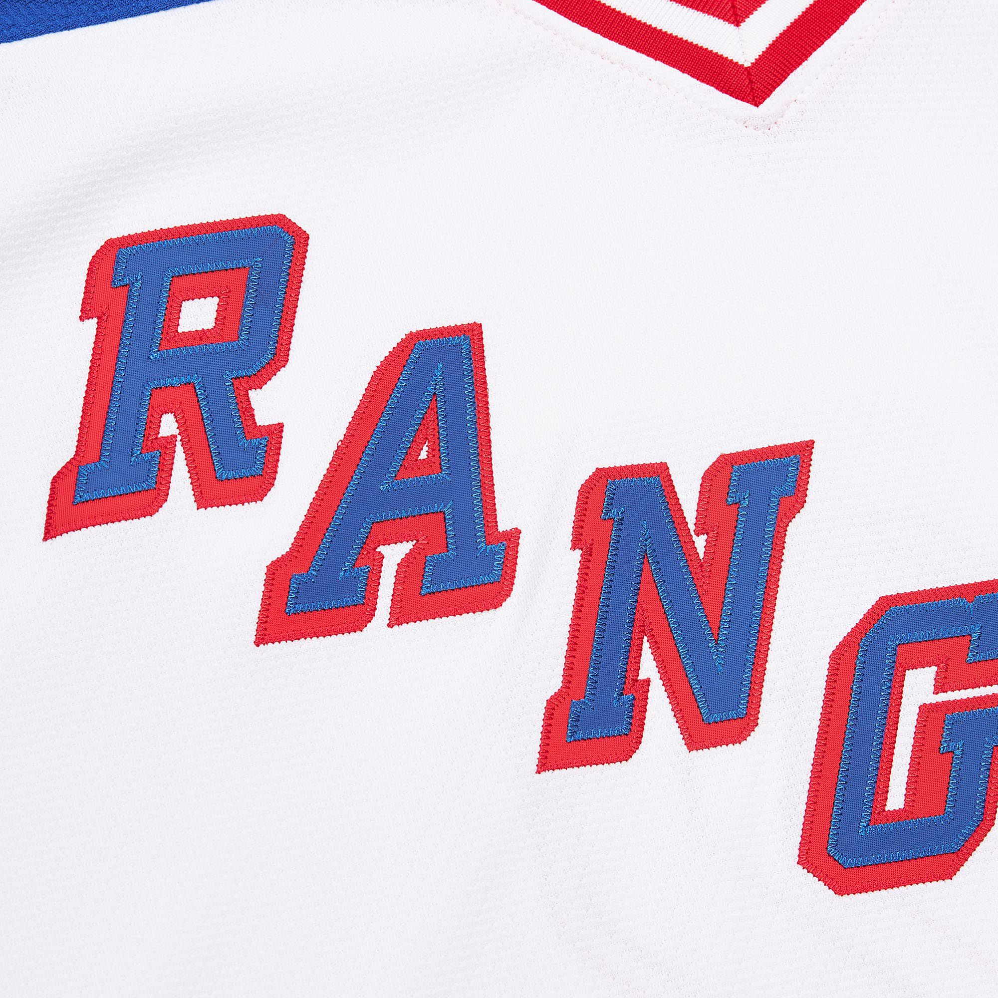 Mitchell & Ness Men's New York Rangers Brian Leetch #2 1993 Vintage Away Replica Jersey product image