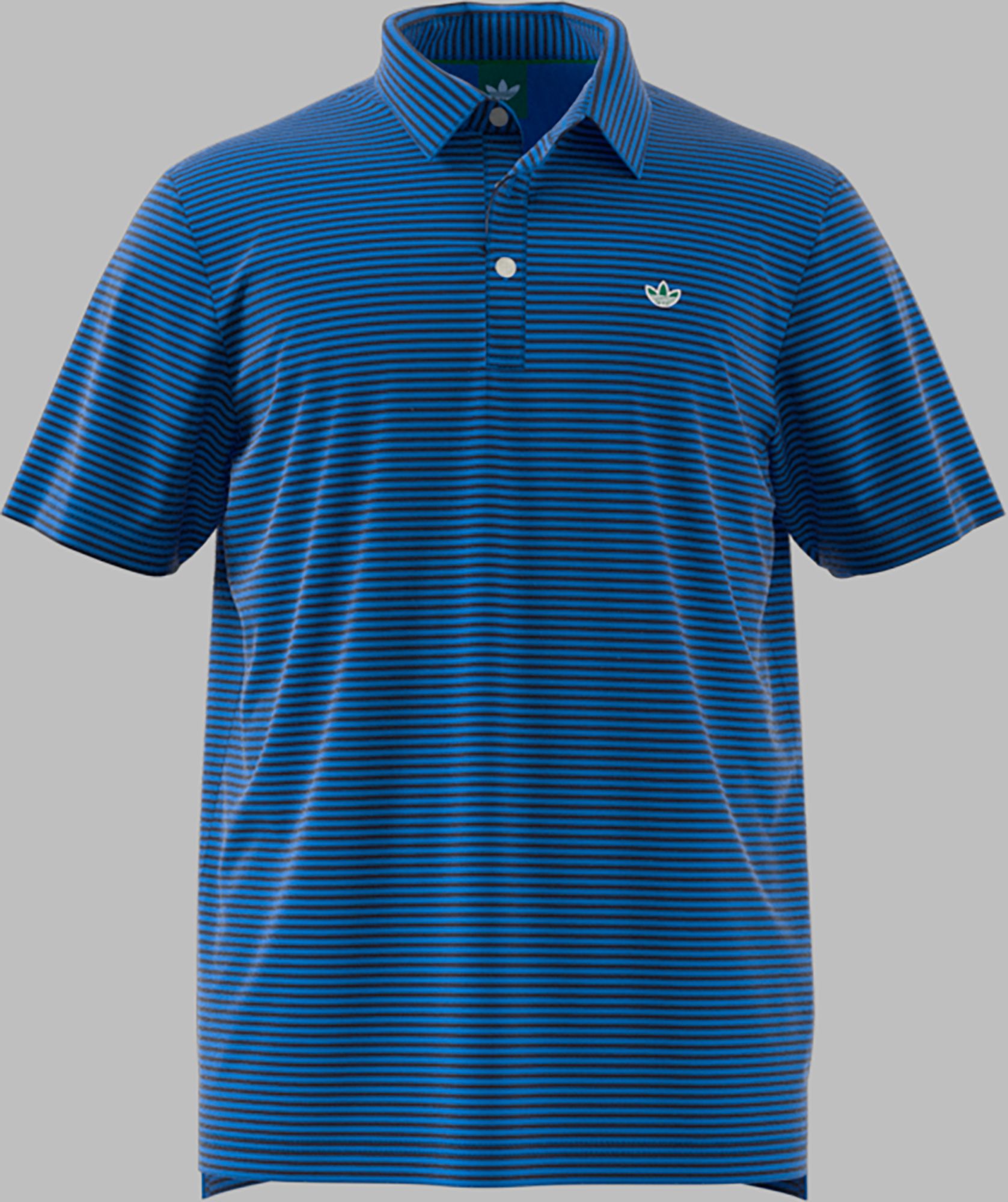 adidas Originals Mens Short sleeve Striped Pique Golf Polo product image
