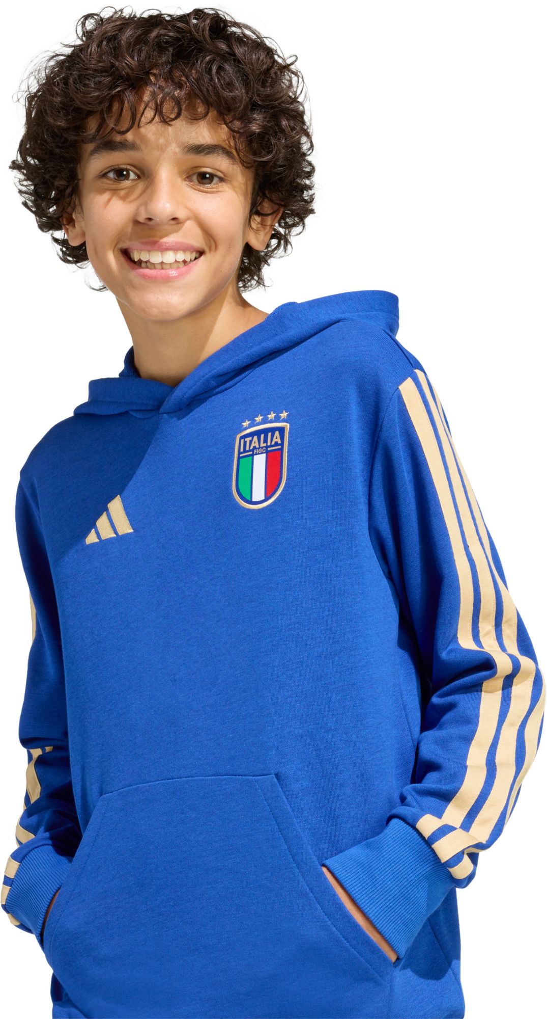 adidas Youth Italy 2026 DNA Hoodie product image