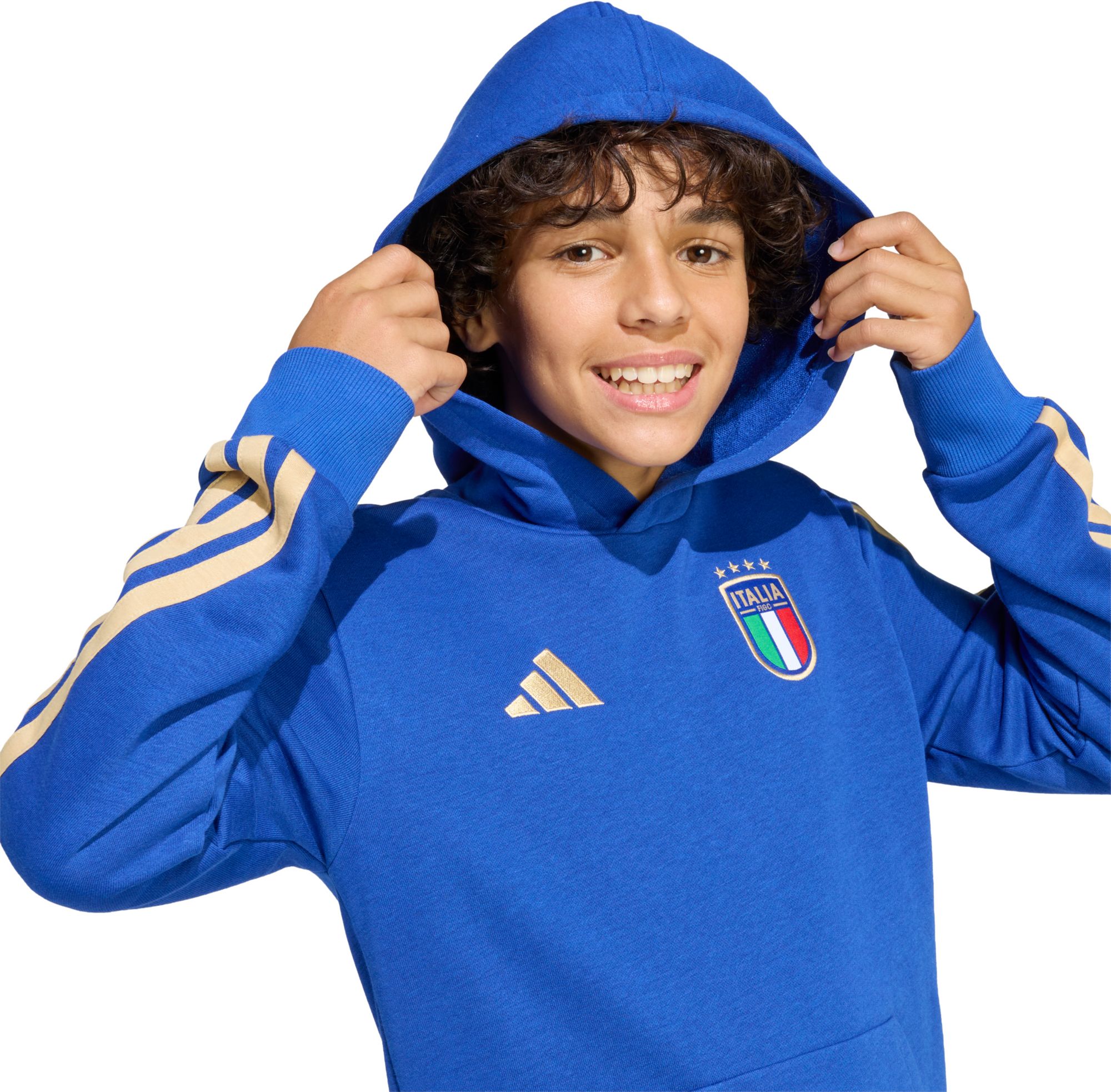 adidas Youth Italy 2026 DNA Hoodie product image