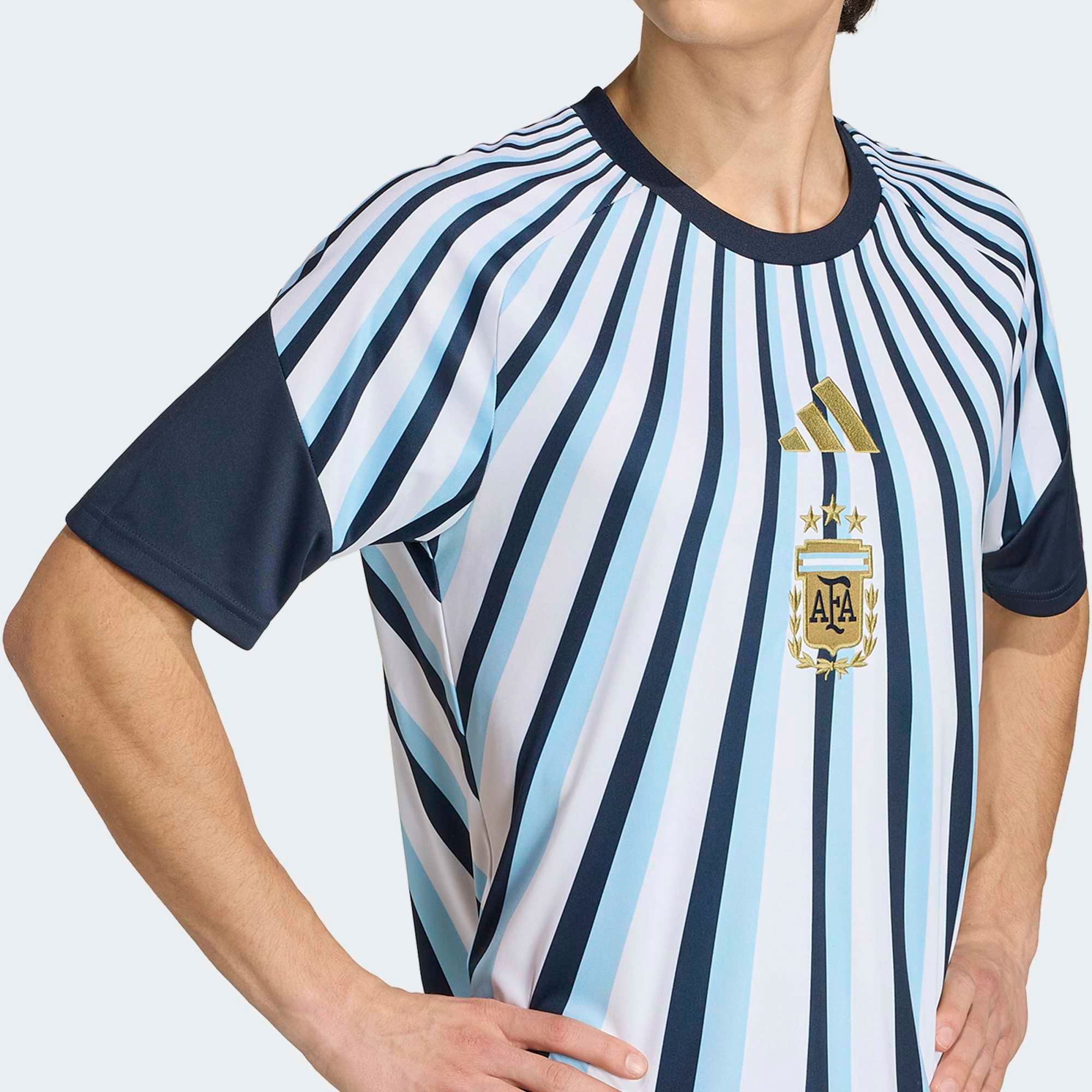 adidas Adult Argentina White 2026 Home Prematch Jersey product image