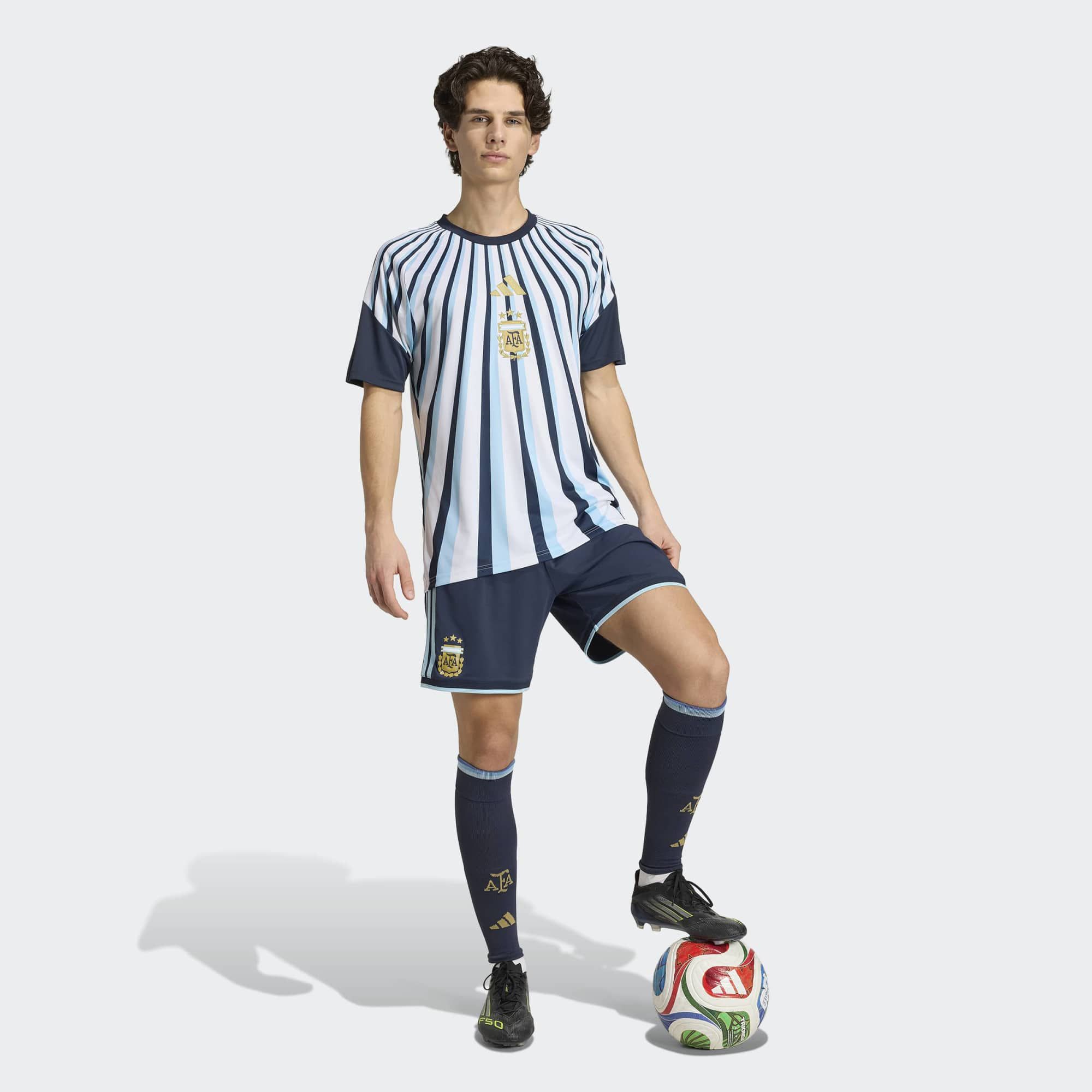 adidas Adult Argentina White 2026 Home Prematch Jersey product image