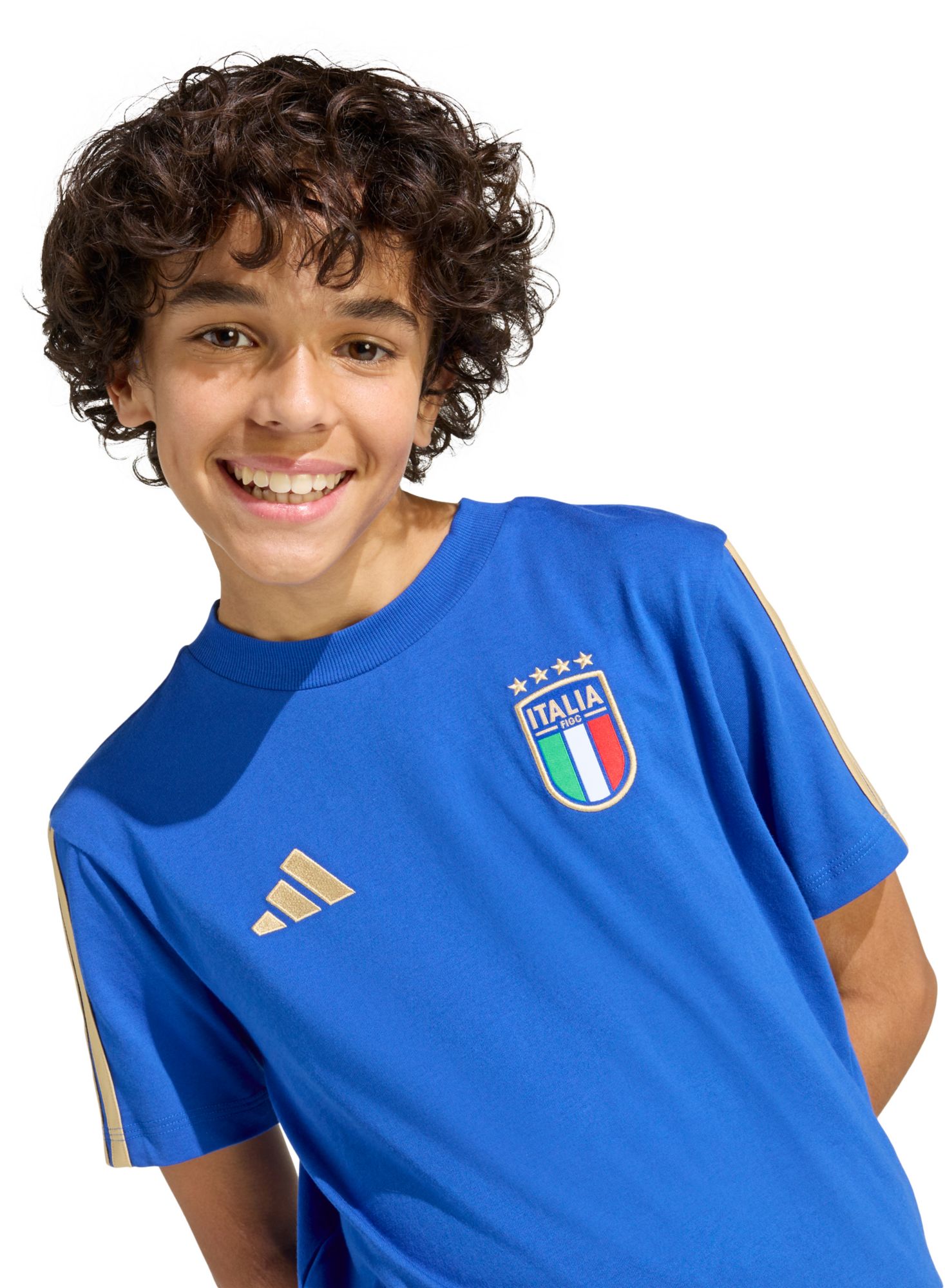 adidas Youth Italy 2026 DNA T-Shirt product image