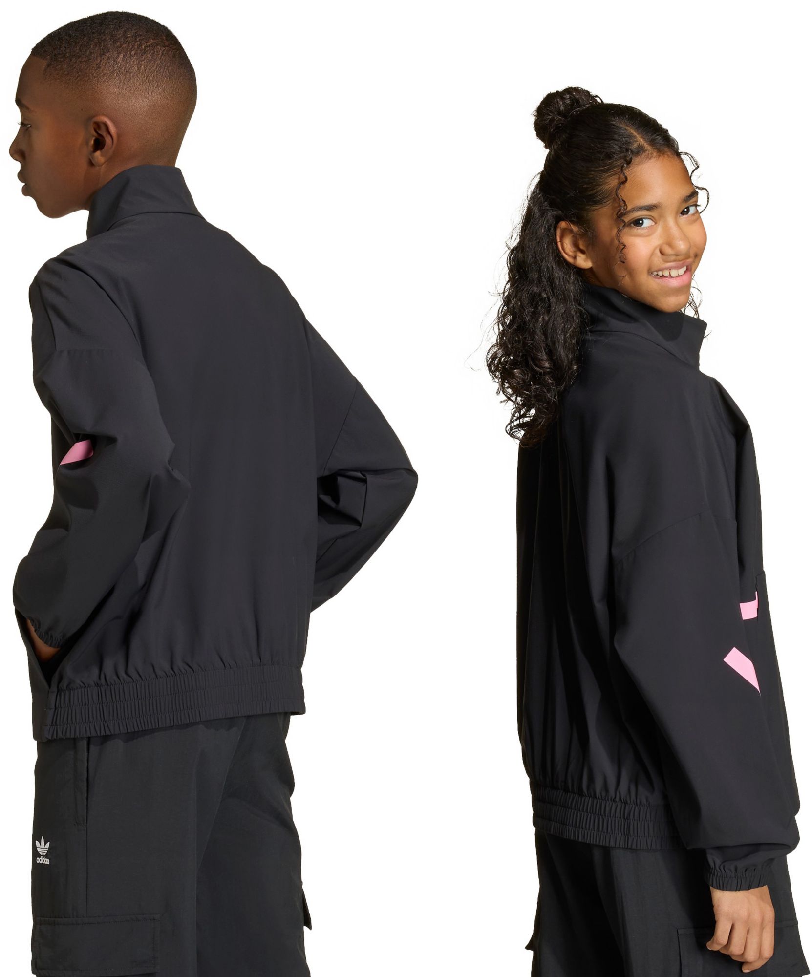 adidas Youth 2025 Liverpool Black Anthem Full-Zip Jacket product image