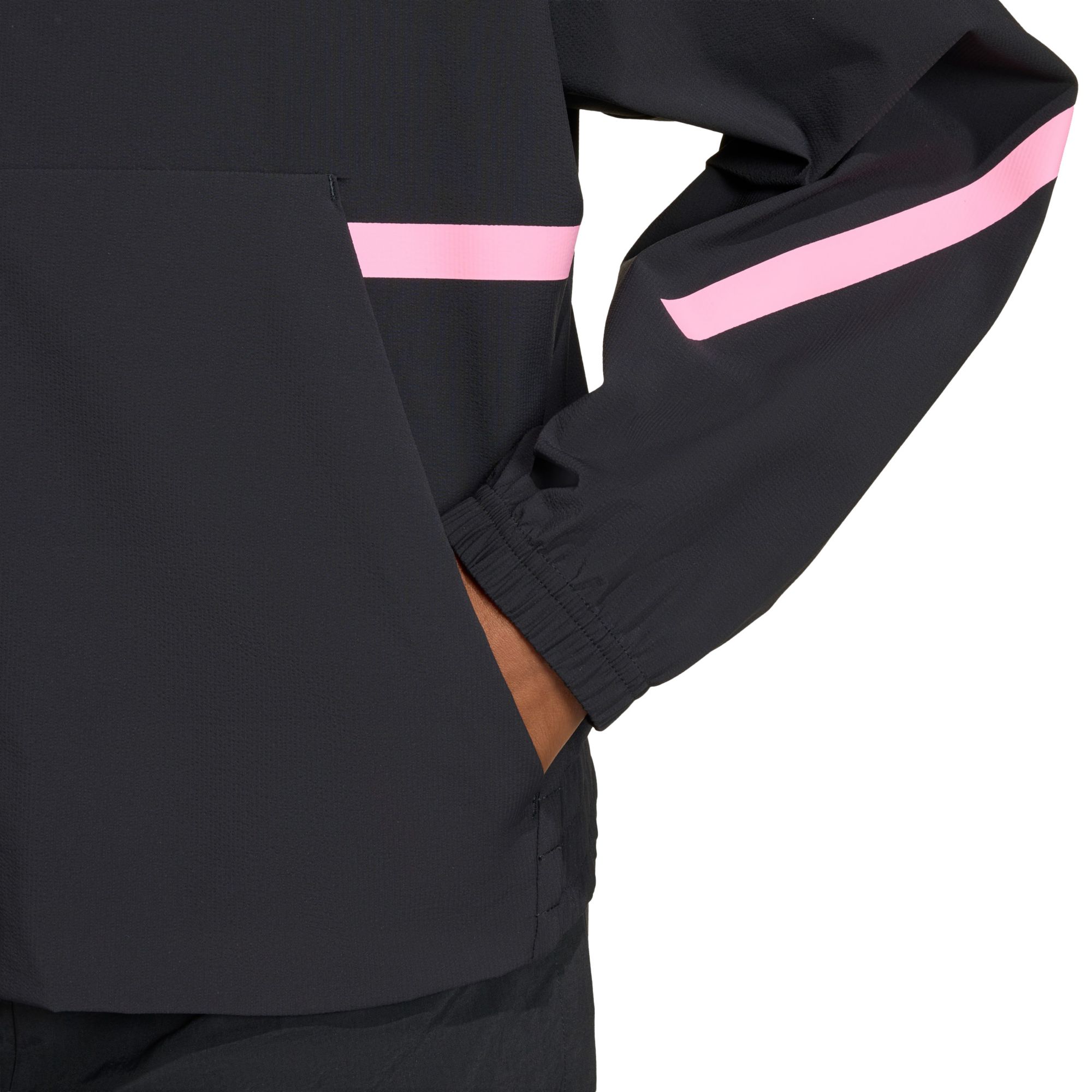 adidas Youth 2025 Liverpool Black Anthem Full-Zip Jacket product image