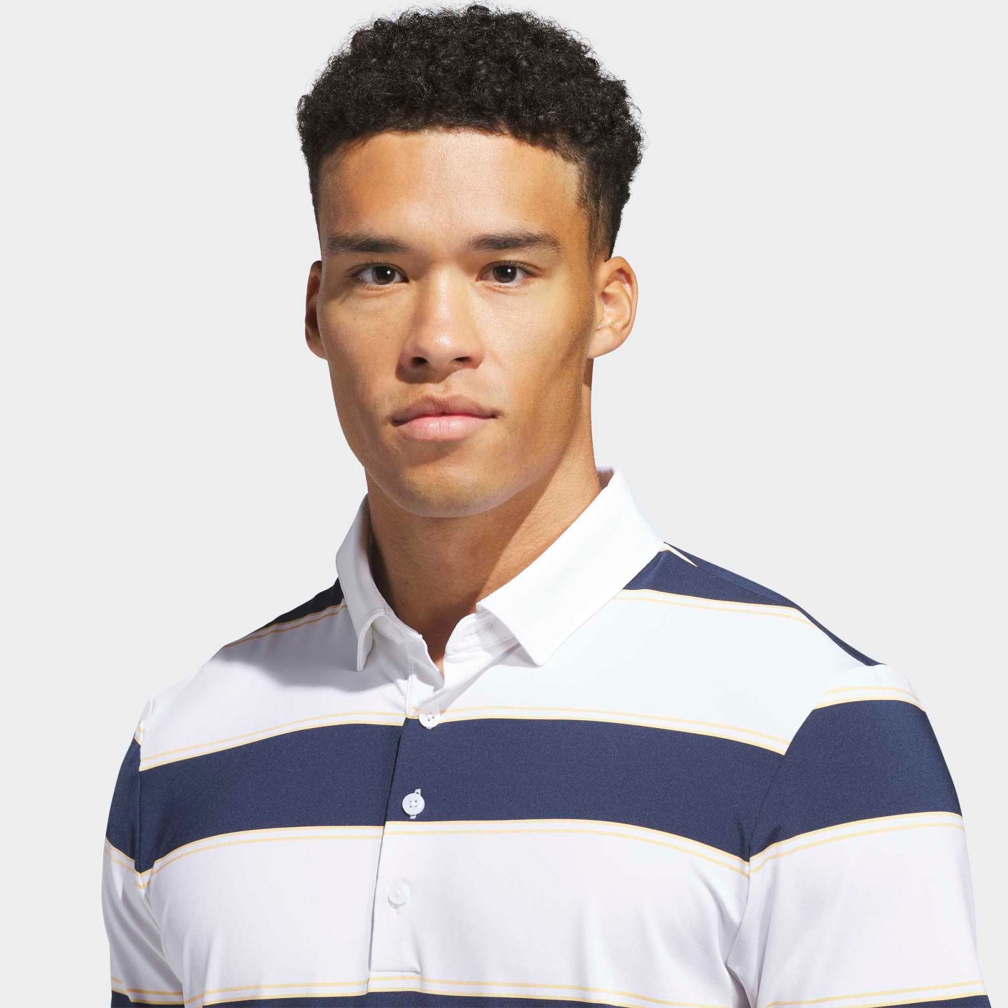 adidas Men's Ultimate365+ Jumbo Stripe Climacool Golf Polo product image