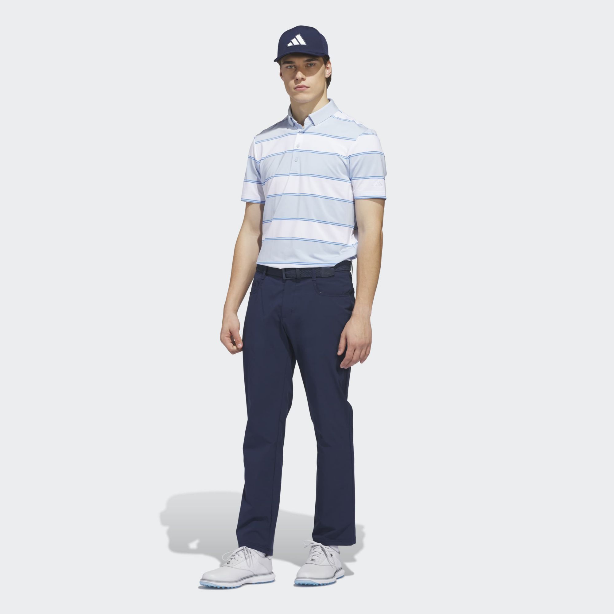 adidas Men's Ultimate365+ Jumbo Stripe Climacool Golf Polo product image