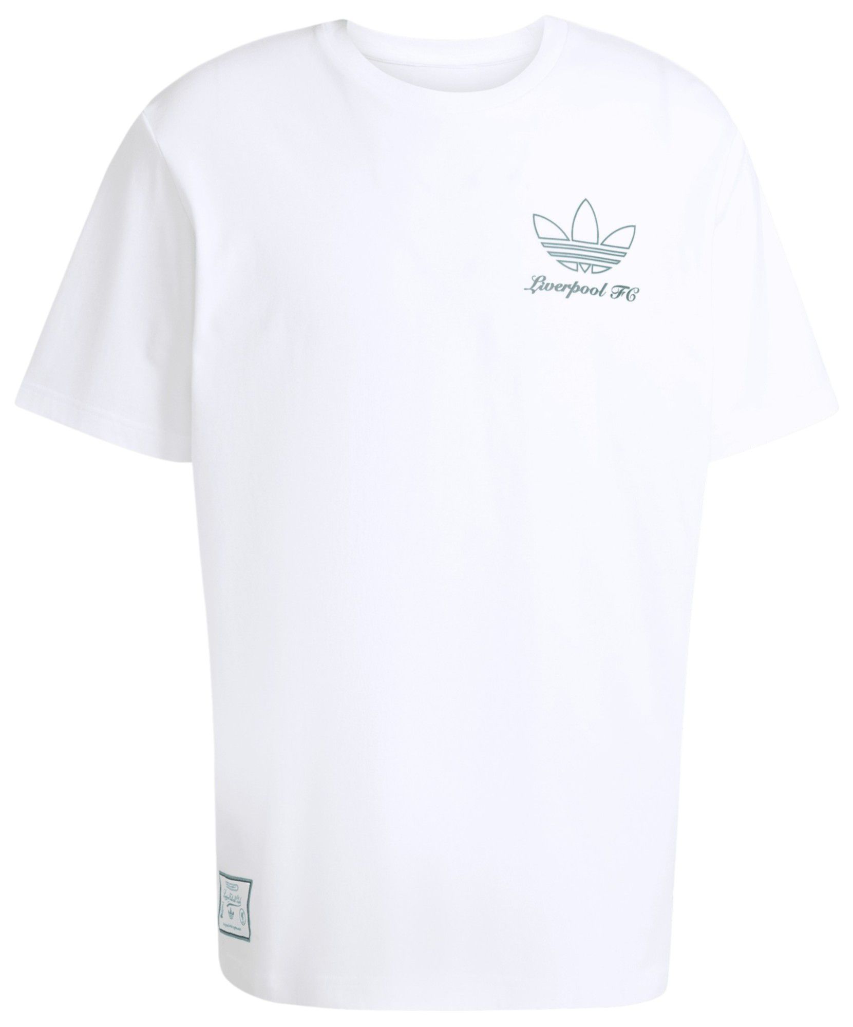 adidas Adult Liverpool FC 2025-26 Vintage White T-Shirt product image