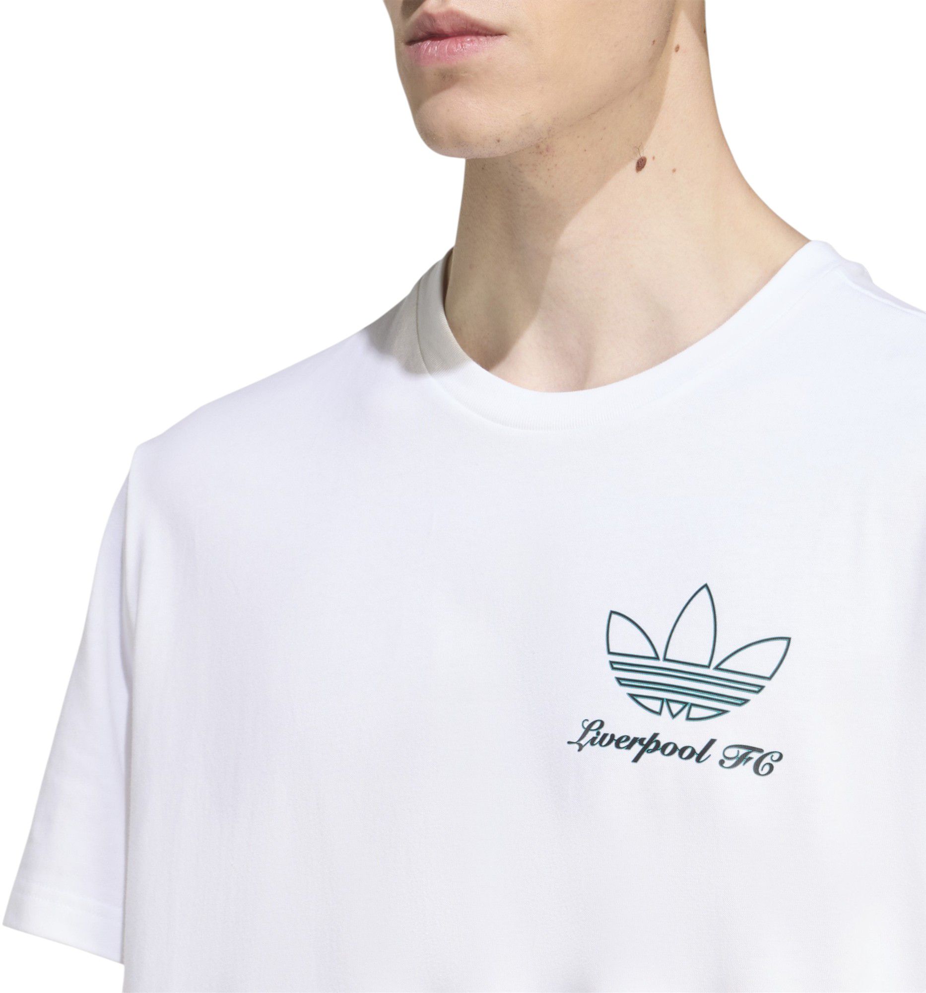 adidas Adult Liverpool FC 2025-26 Vintage White T-Shirt product image