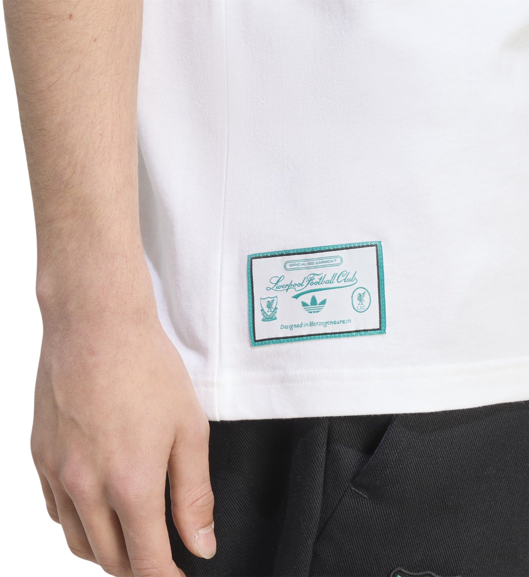 adidas Adult Liverpool FC 2025-26 Vintage White T-Shirt product image