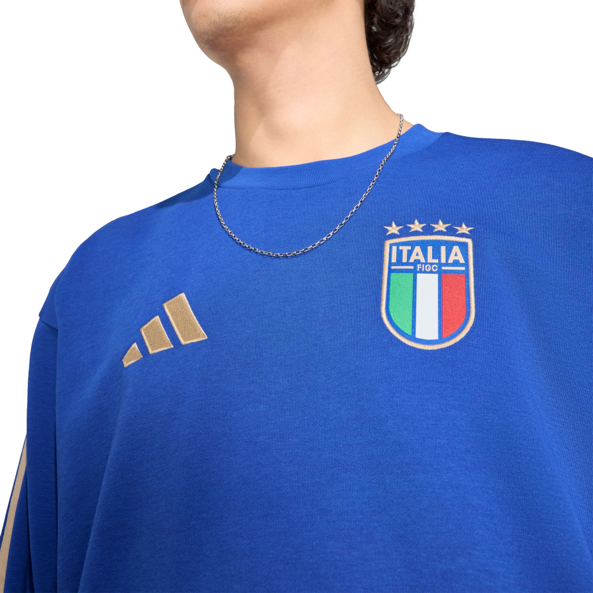 adidas Adult Italy 2026 DNA Crewneck Sweatshirt product image