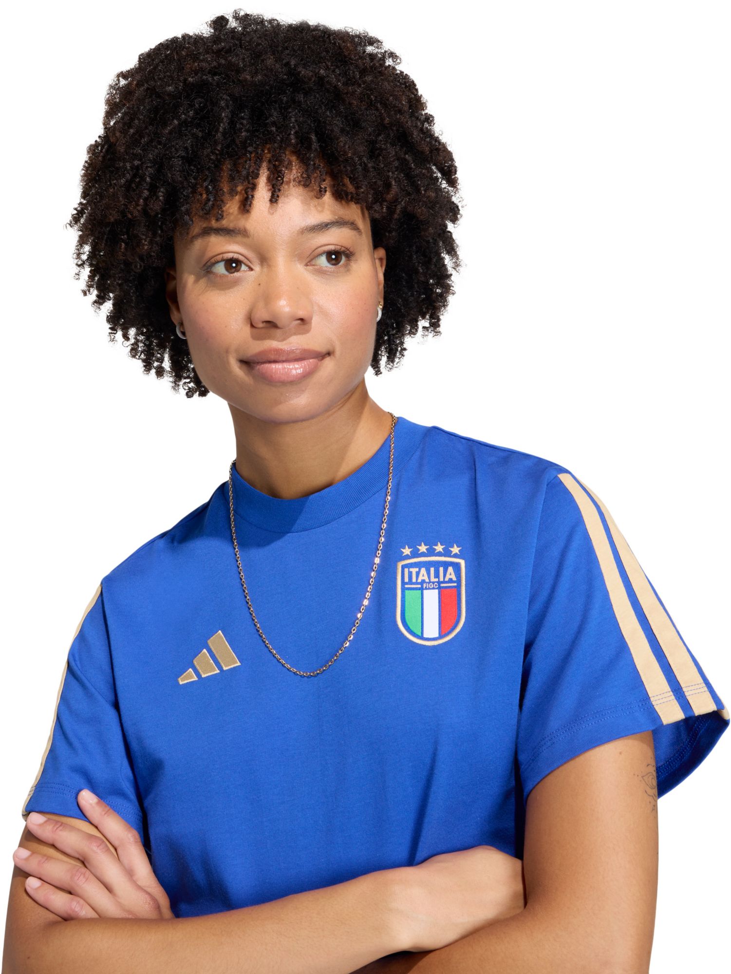 adidas Women's Italy 2026 DNA T-Shirt product image