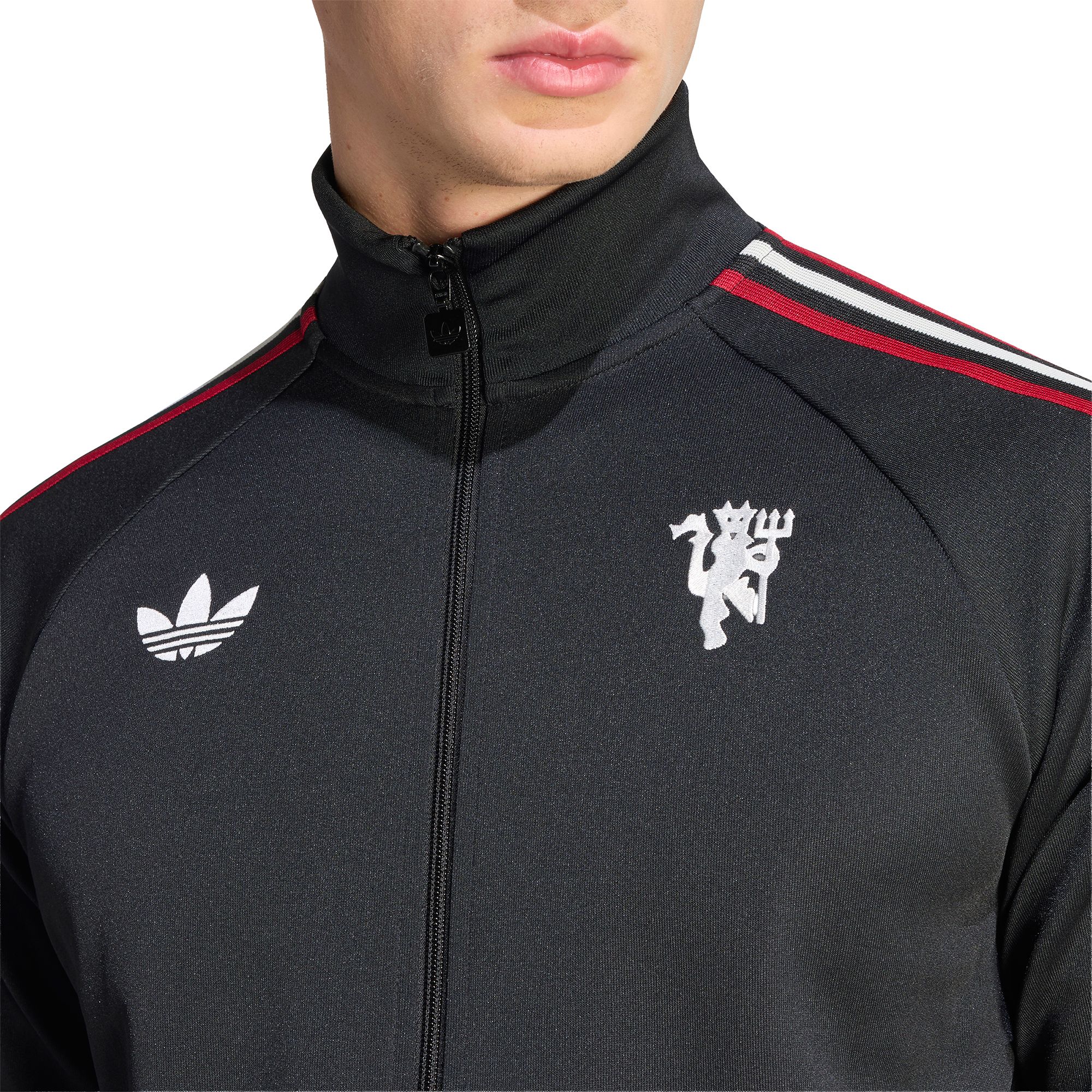 adidas Adult Manchester United Black Track Jacket product image