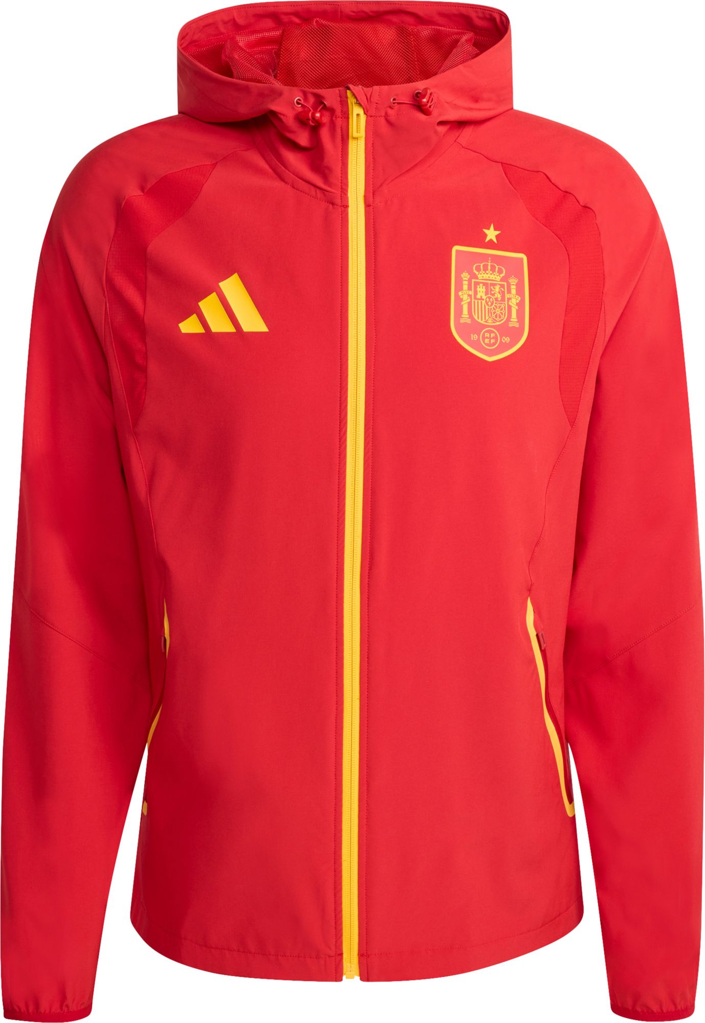 adidas Adult Spain 2026 Home Travel Full-Zip Windbreaker Jacket product image