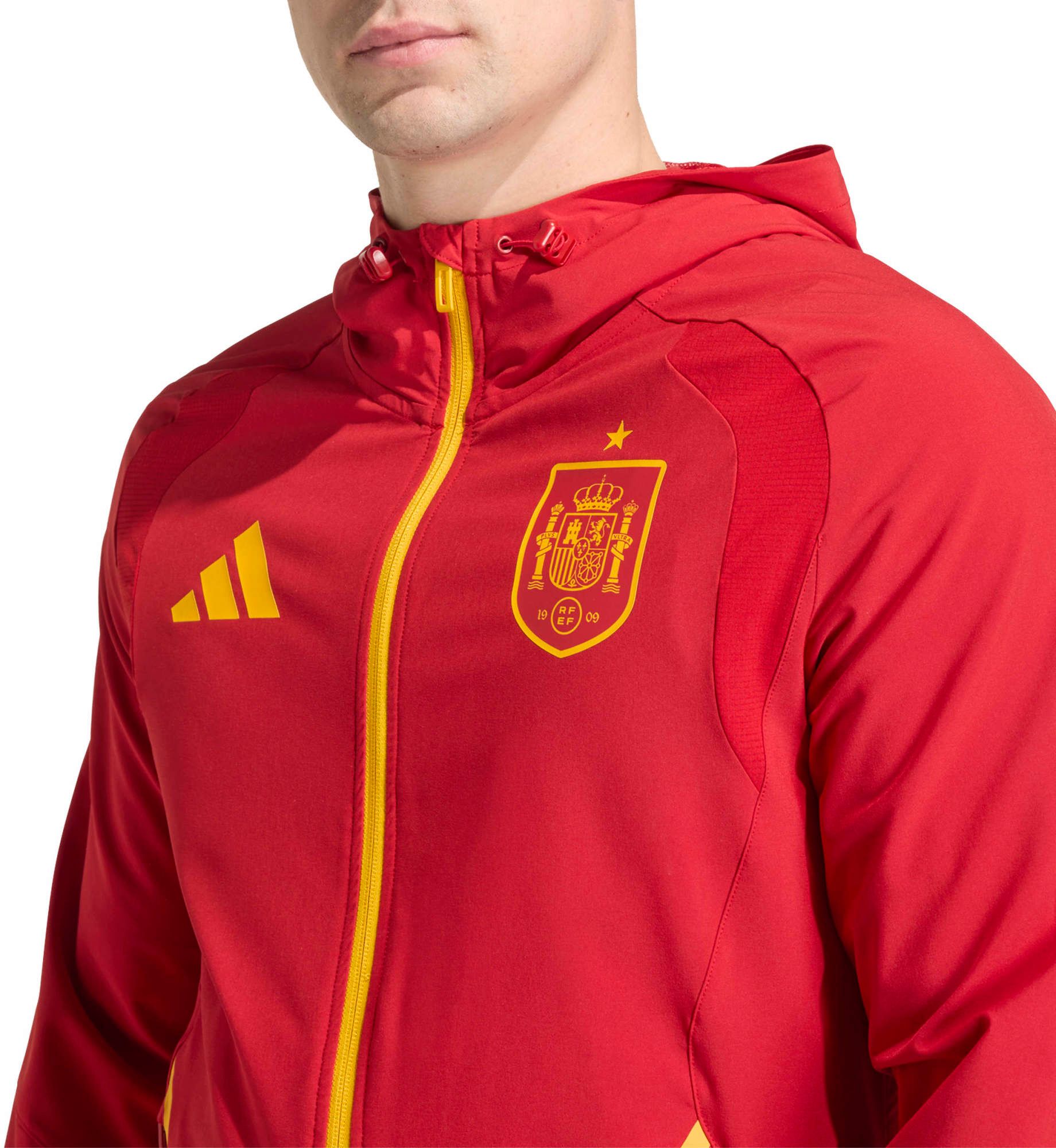 adidas Adult Spain 2026 Home Travel Full-Zip Windbreaker Jacket product image