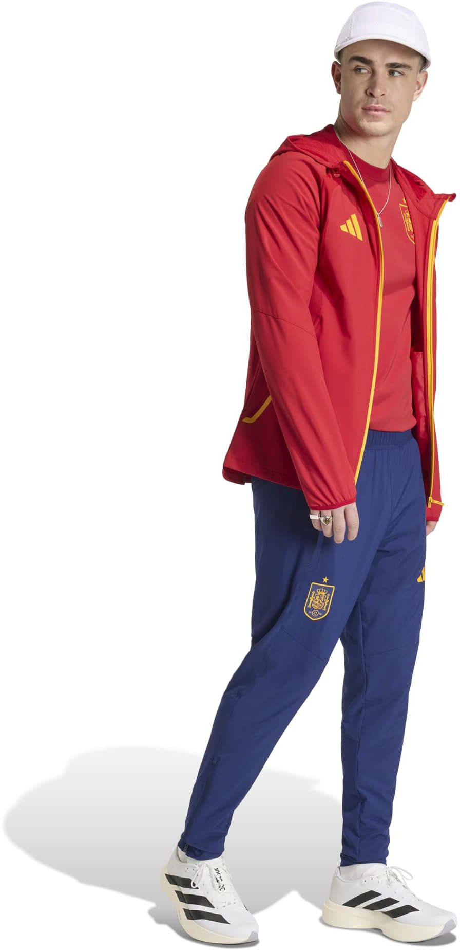 adidas Adult Spain 2026 Home Travel Full-Zip Windbreaker Jacket product image