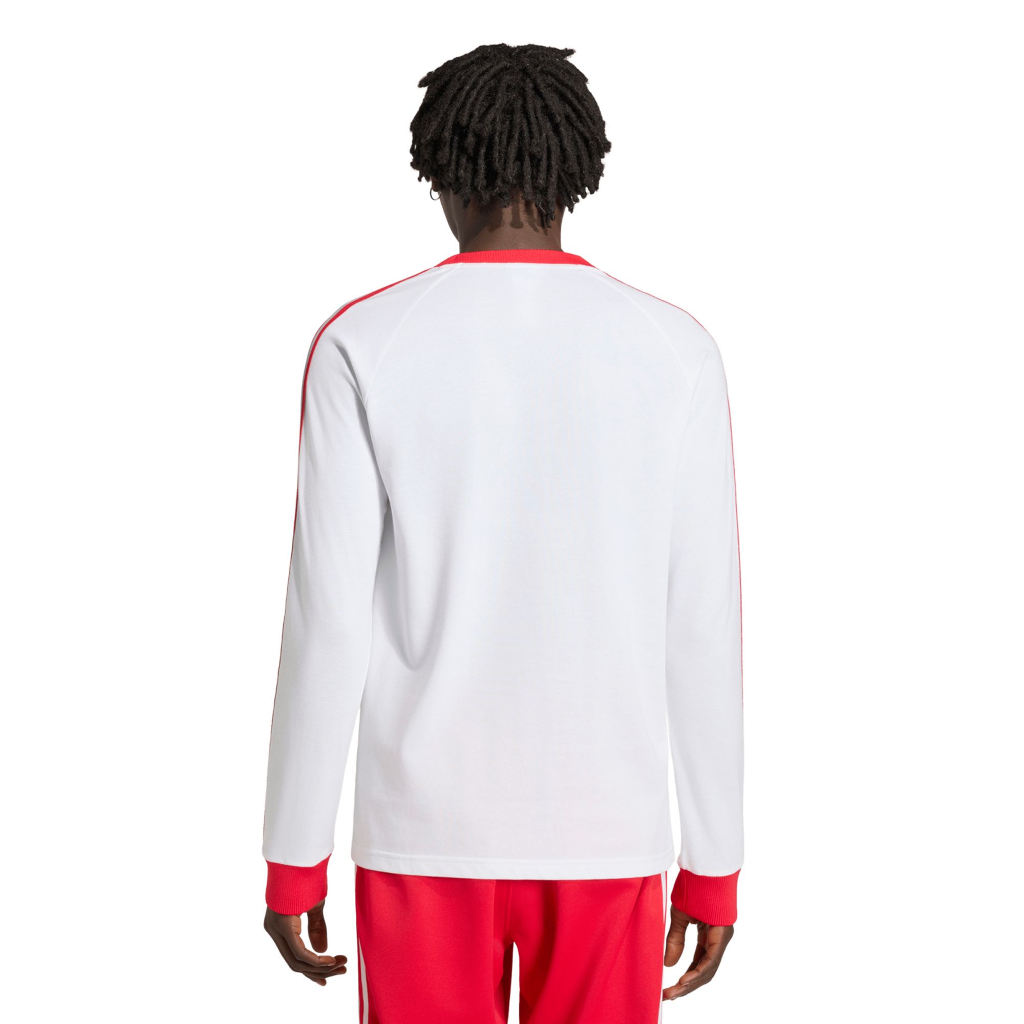 adidas Adult Liverpool FC White 2025 Home Long Sleeve Shirt product image